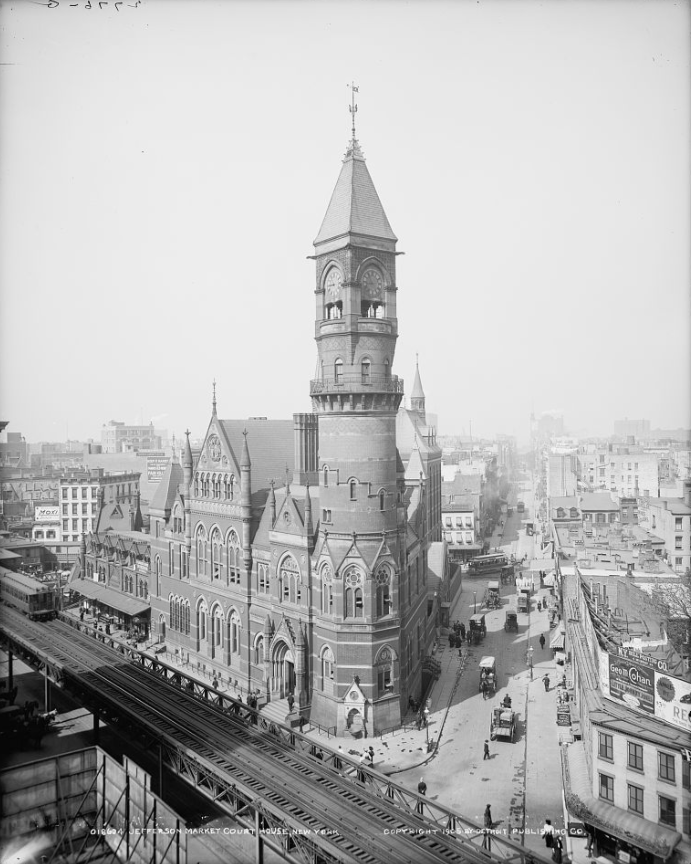 Jefferson Market Courthouse, 1905