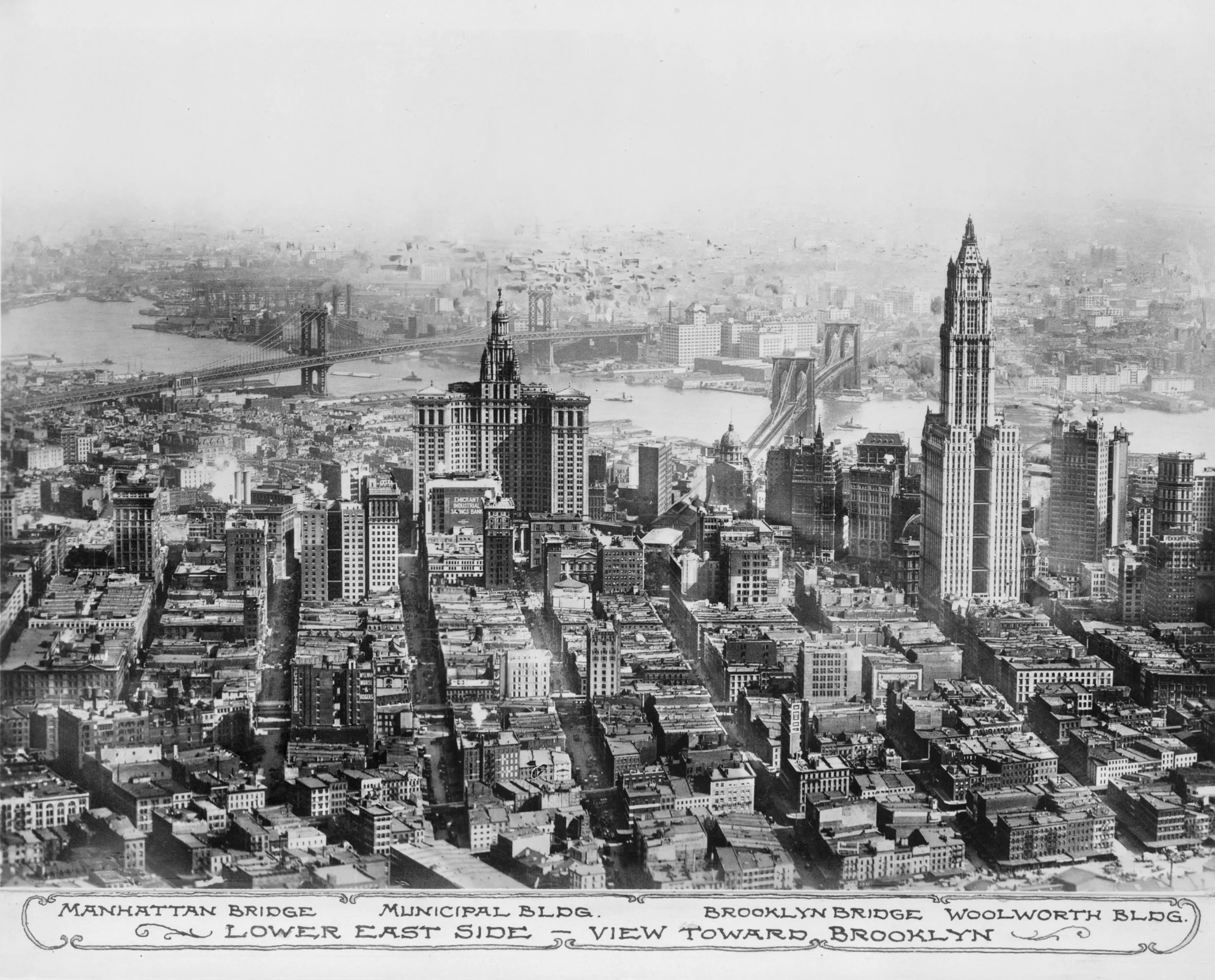 View of Lower Manhattan, 1913