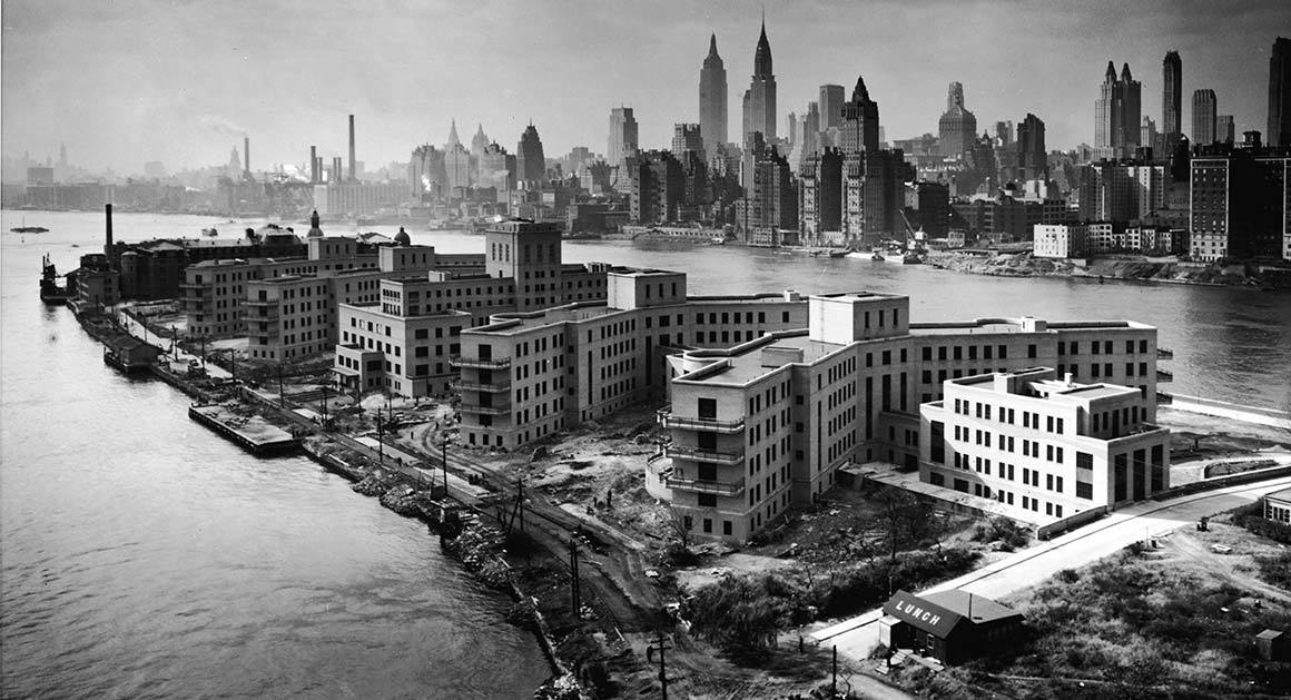 Goldwater Hospital, Roosevelt Island, 1939.