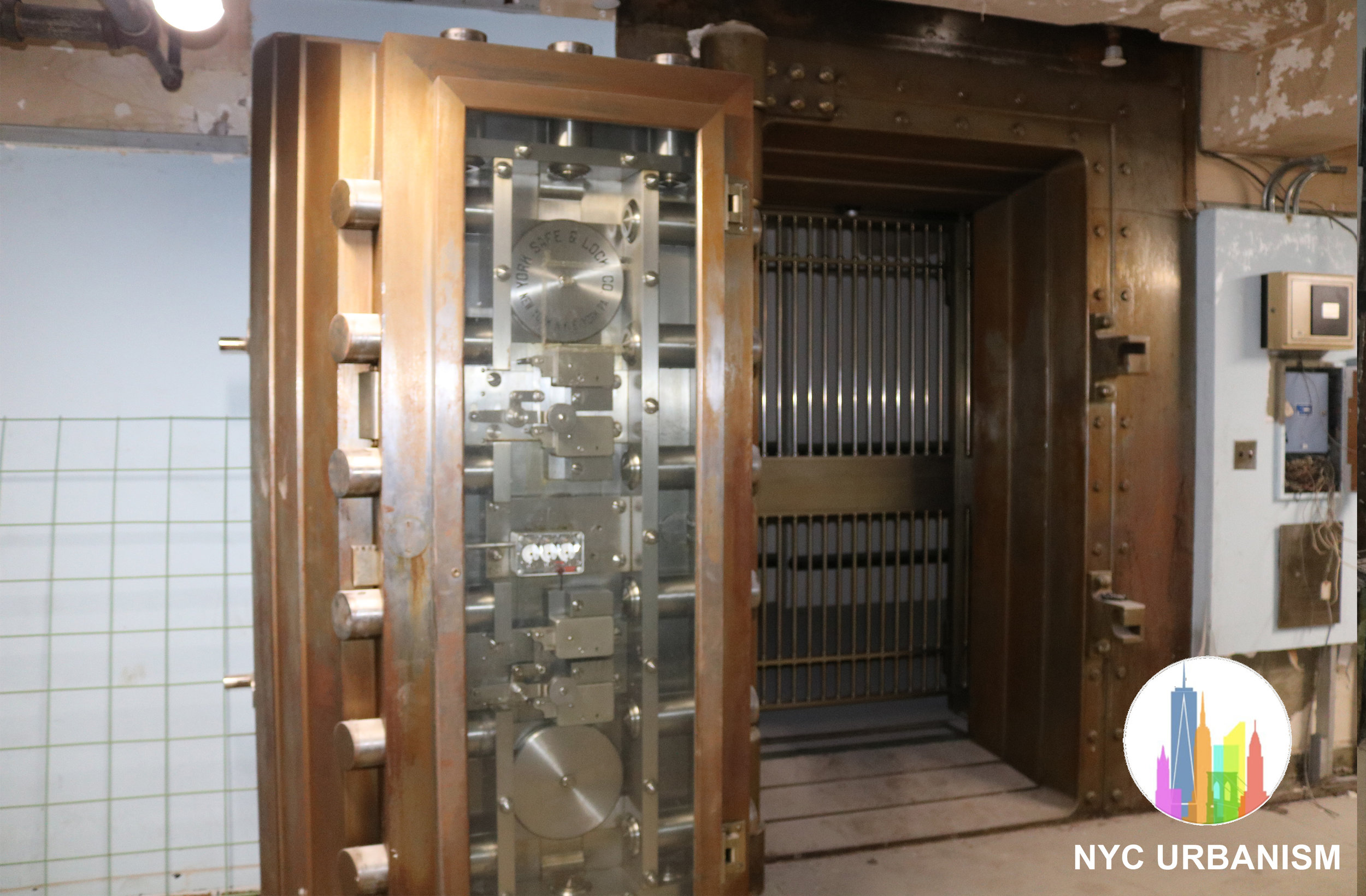 One of 16 bank vaults