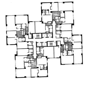 Floor plan - upper floors