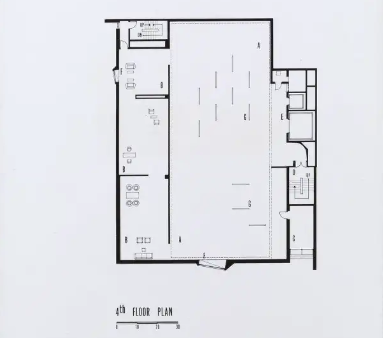 Fourth floor plan