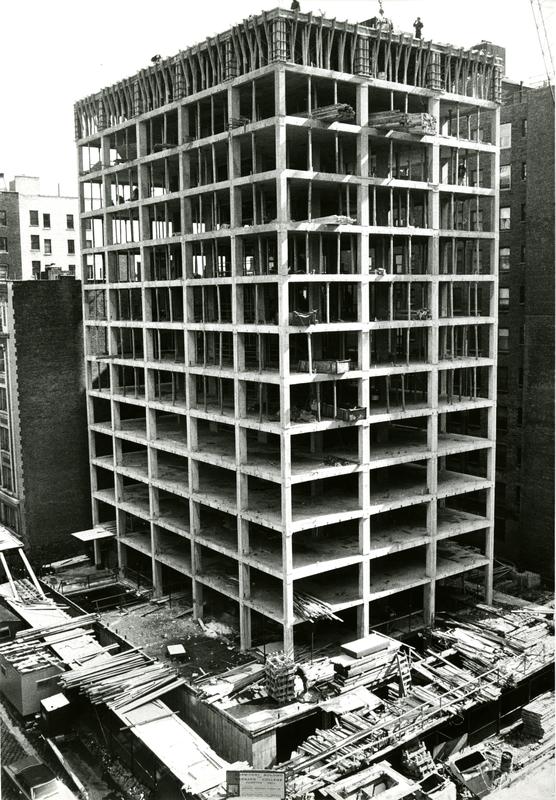 Altschul Hall and McIntosh Center construction, 1967
