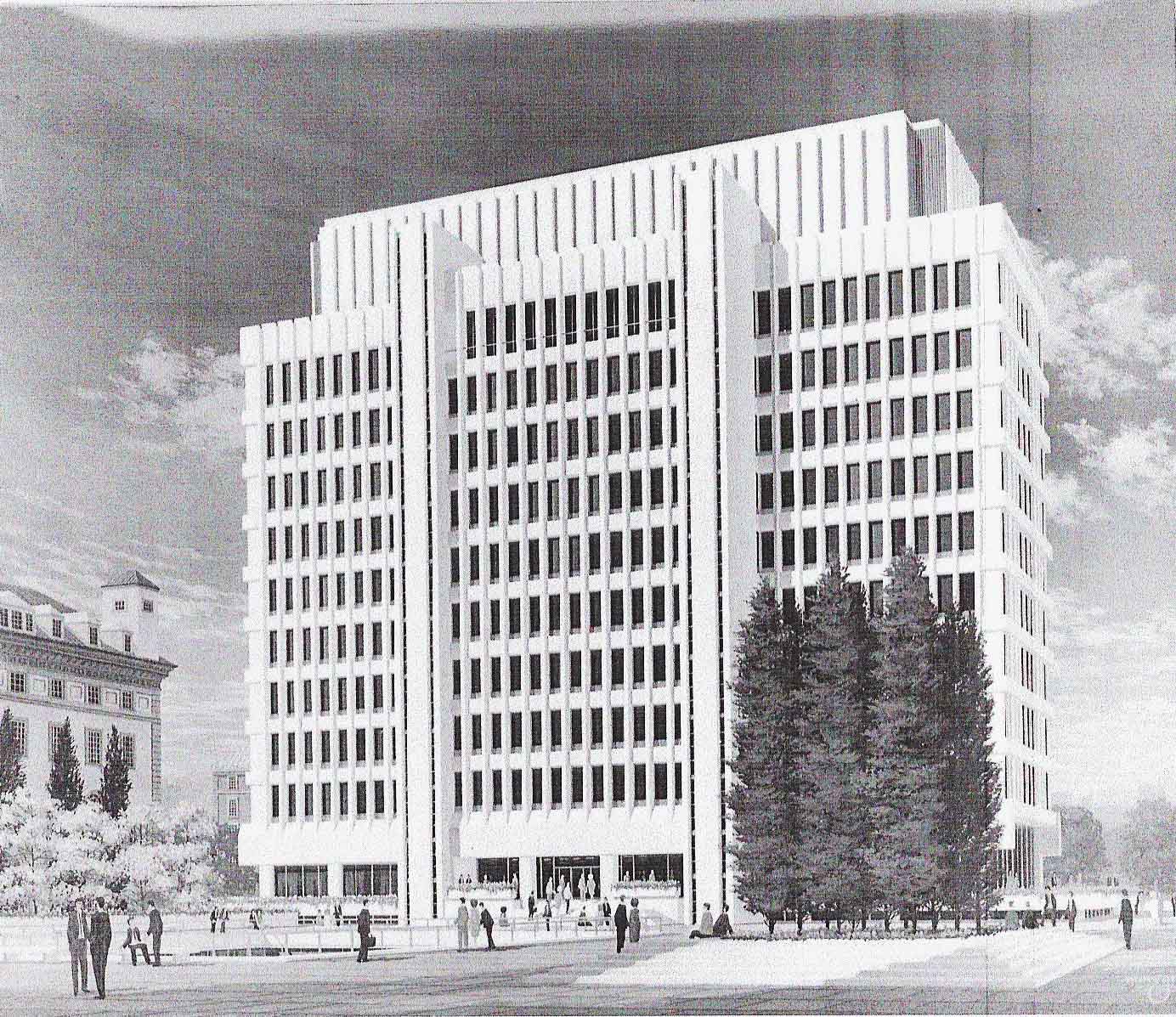 Columbia International Affairs Building rendering
