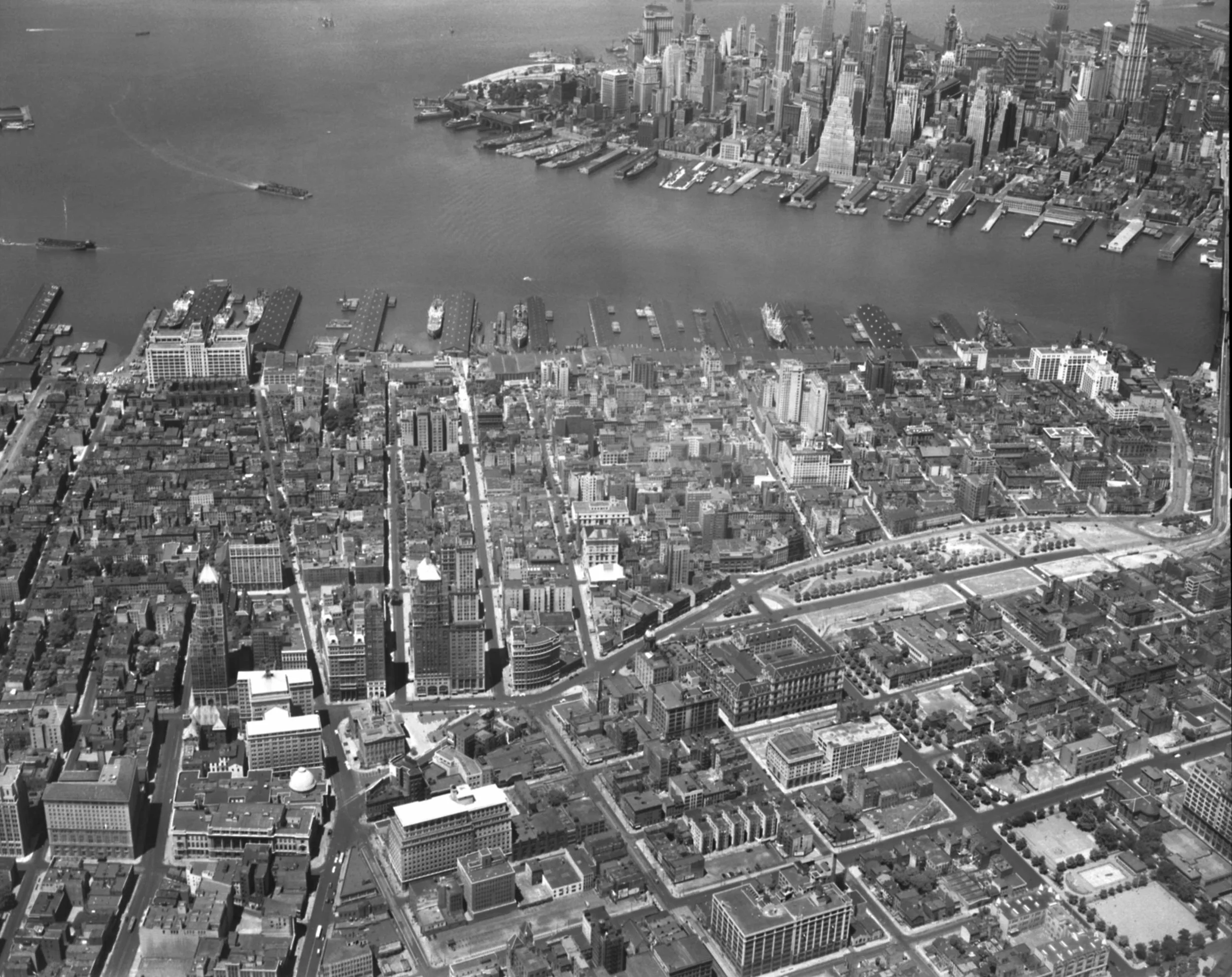 Downtown Brooklyn after the demolition of the Fulton Street El