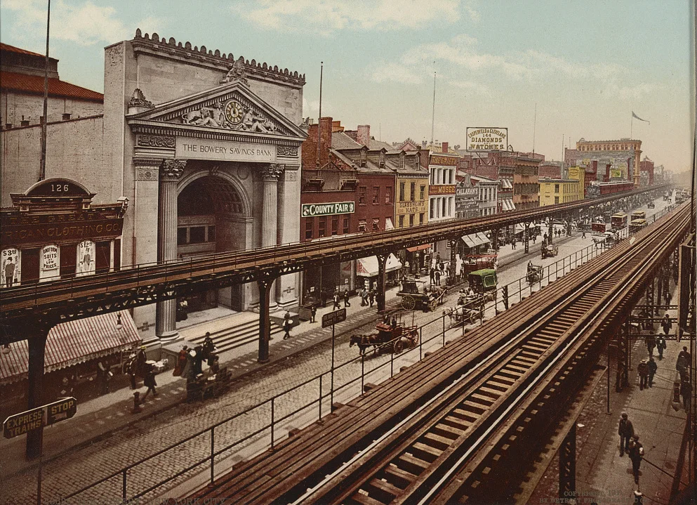 Bowery, circa 1900