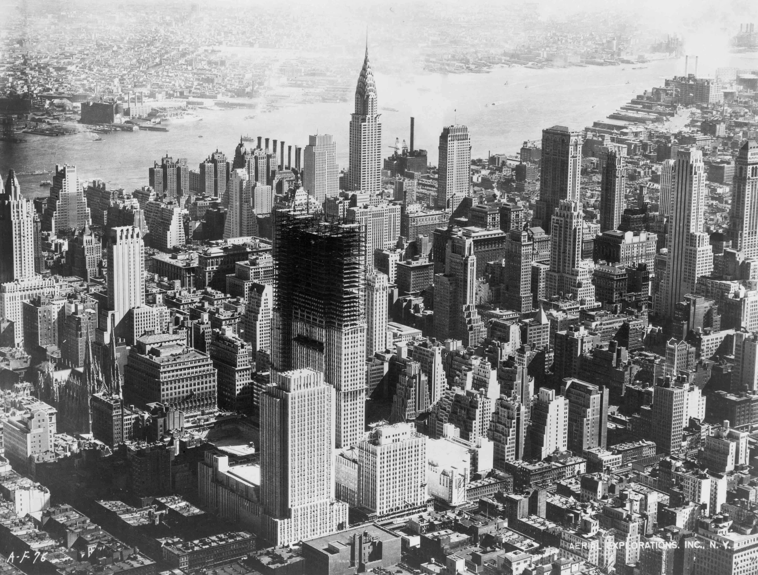 Rockefeller Center Construction, 1932