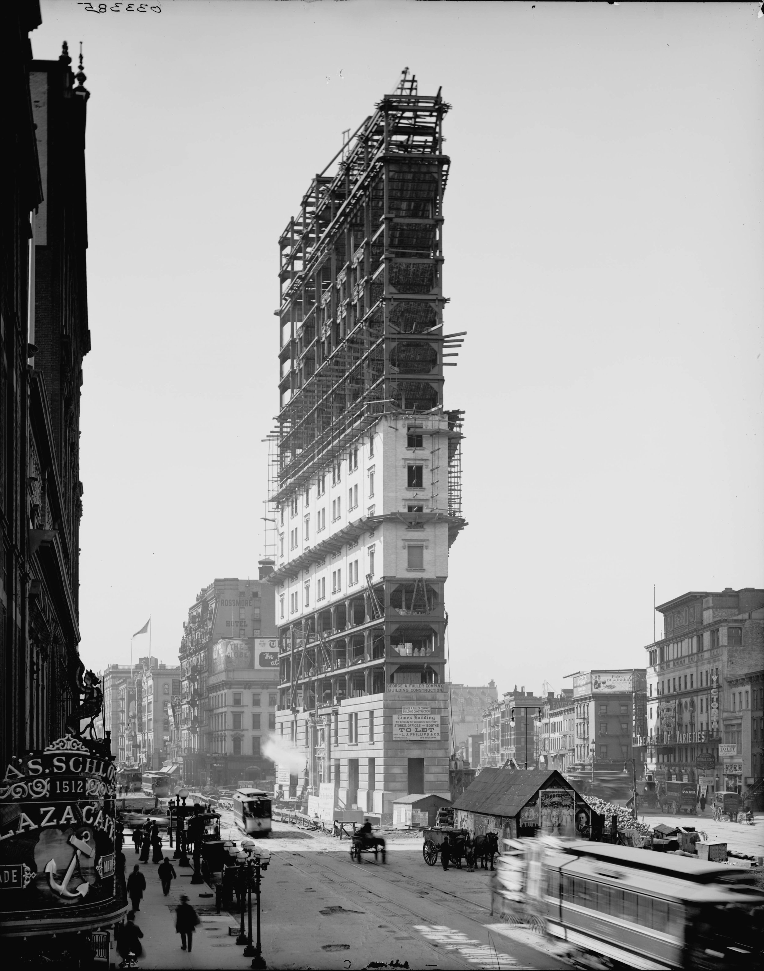 Times Tower Construction