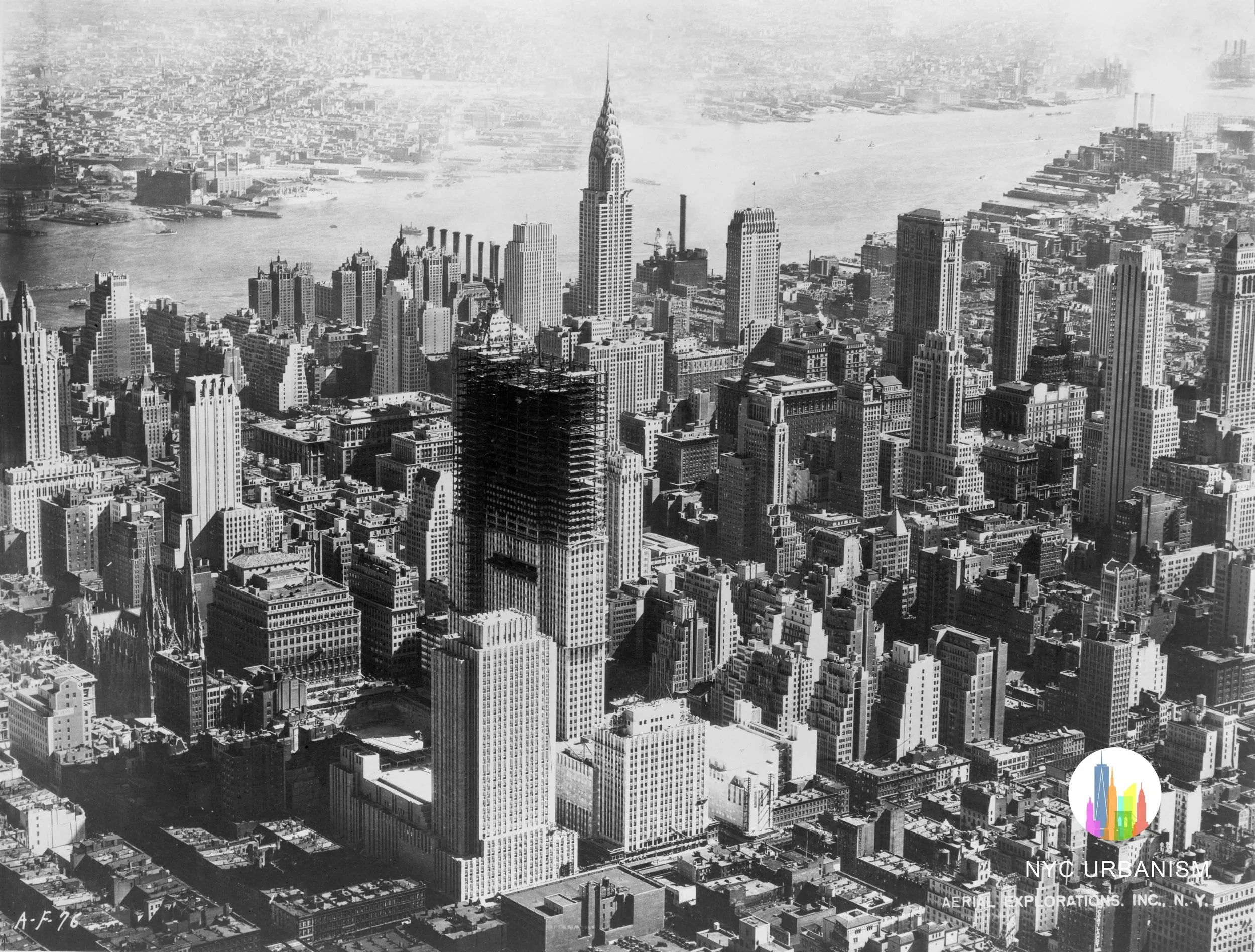 Rockefeller Center Construction