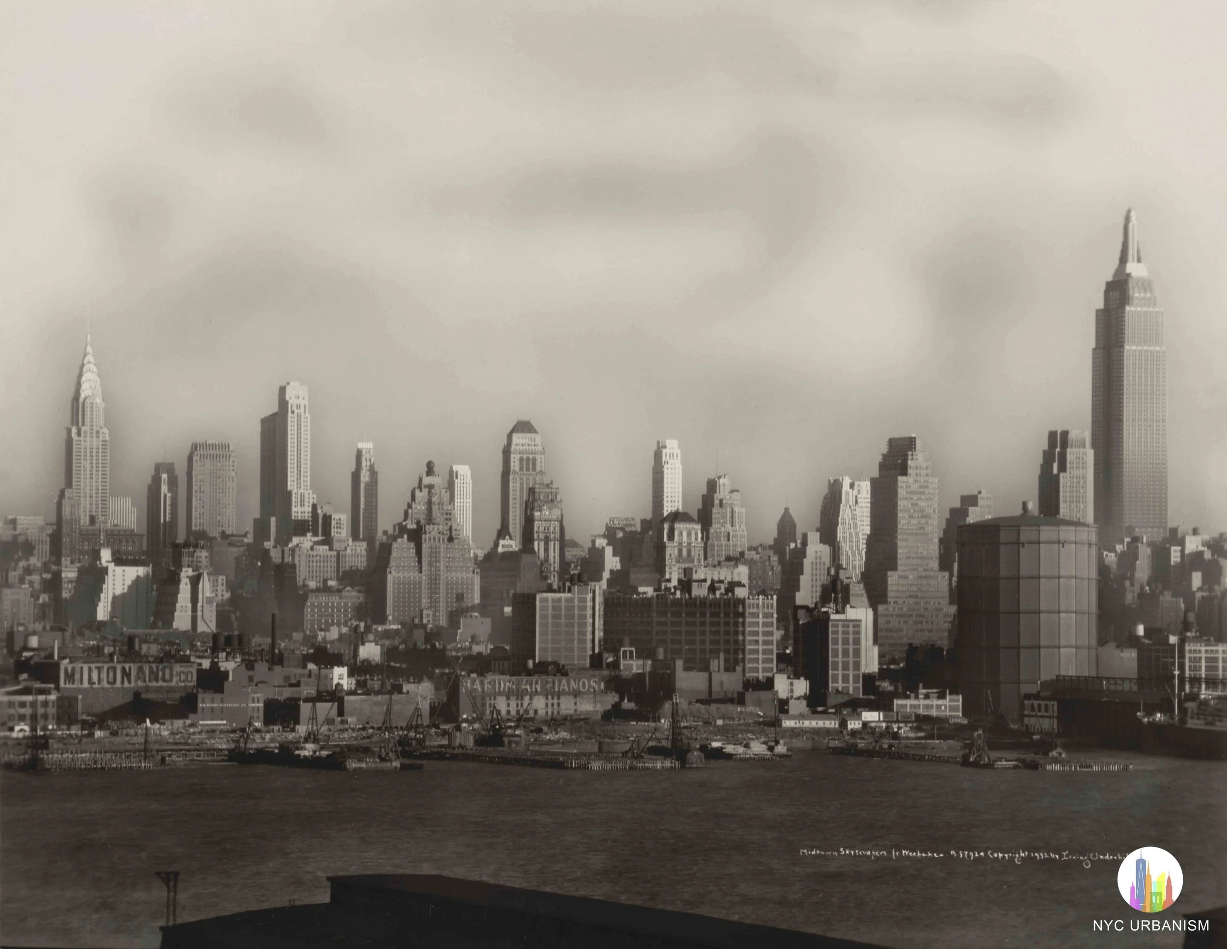 Midtown Skyscrapers, 1932