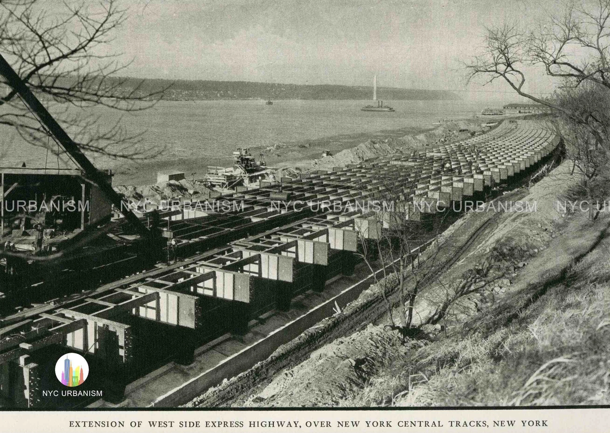 Construction View, West Side Express Highway