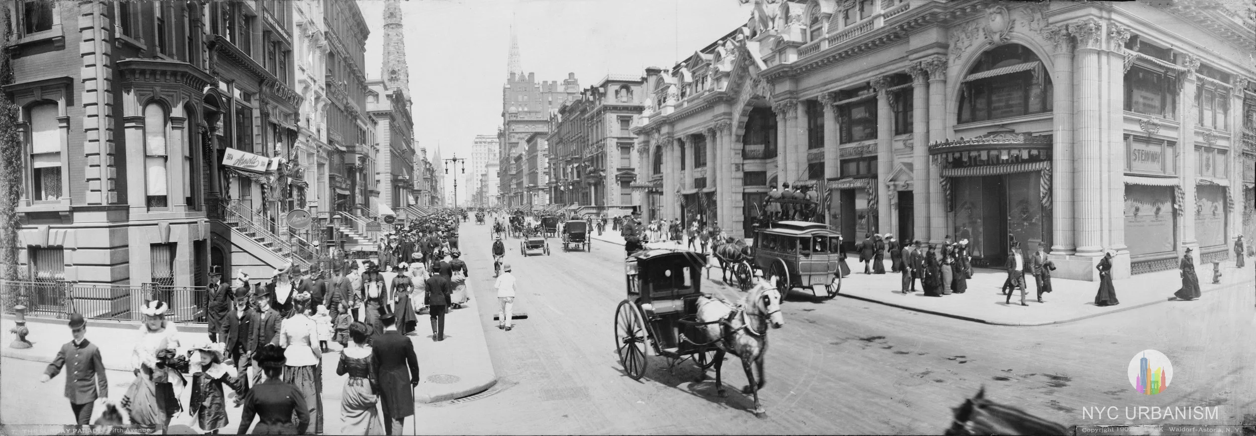 Fifth Ave and 46th Street (1902)