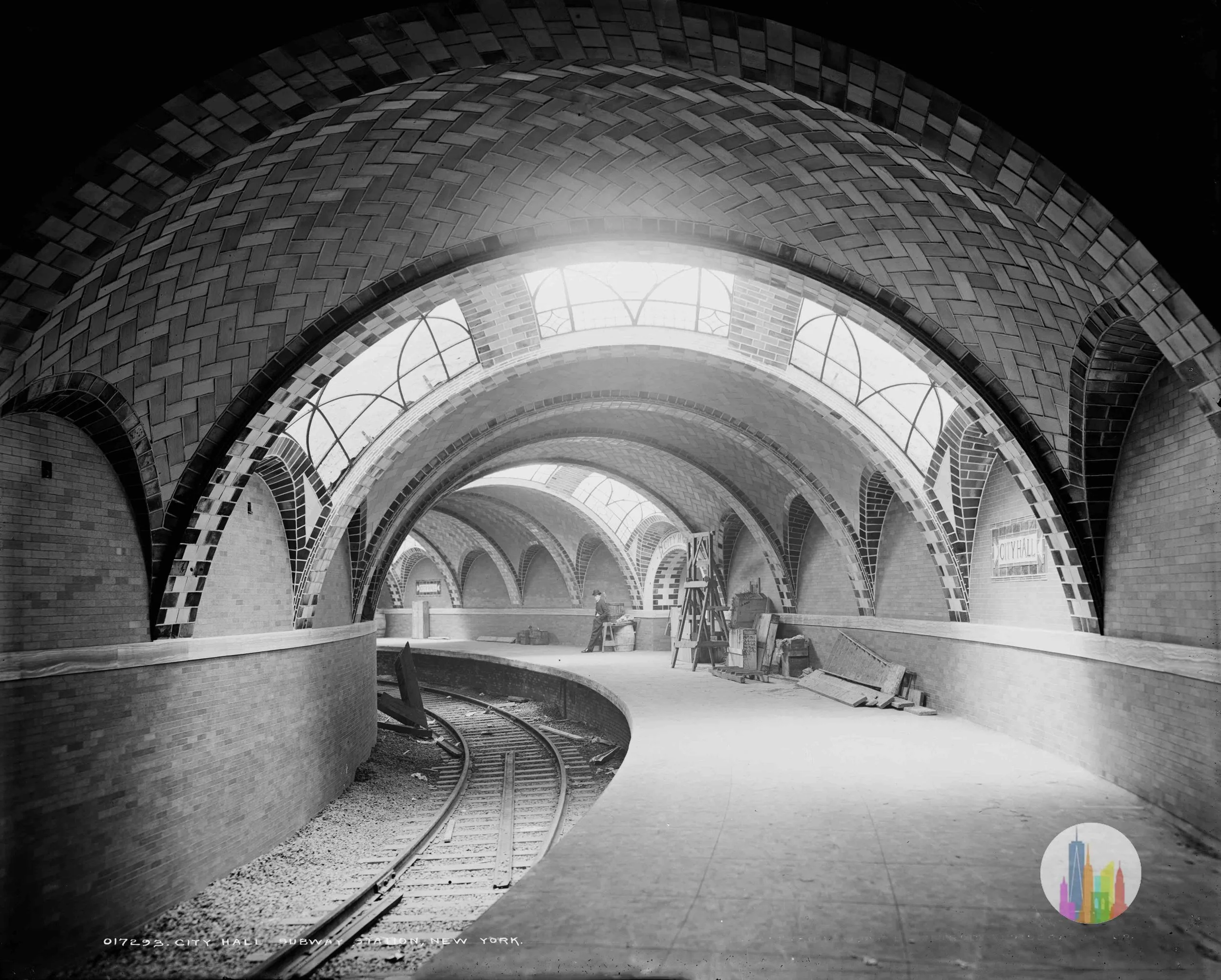 City Hall Subway Station Construction (1904)