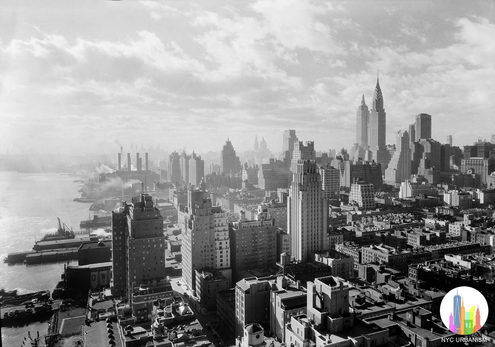 Rise of the Setback - 1931 View of Midtown