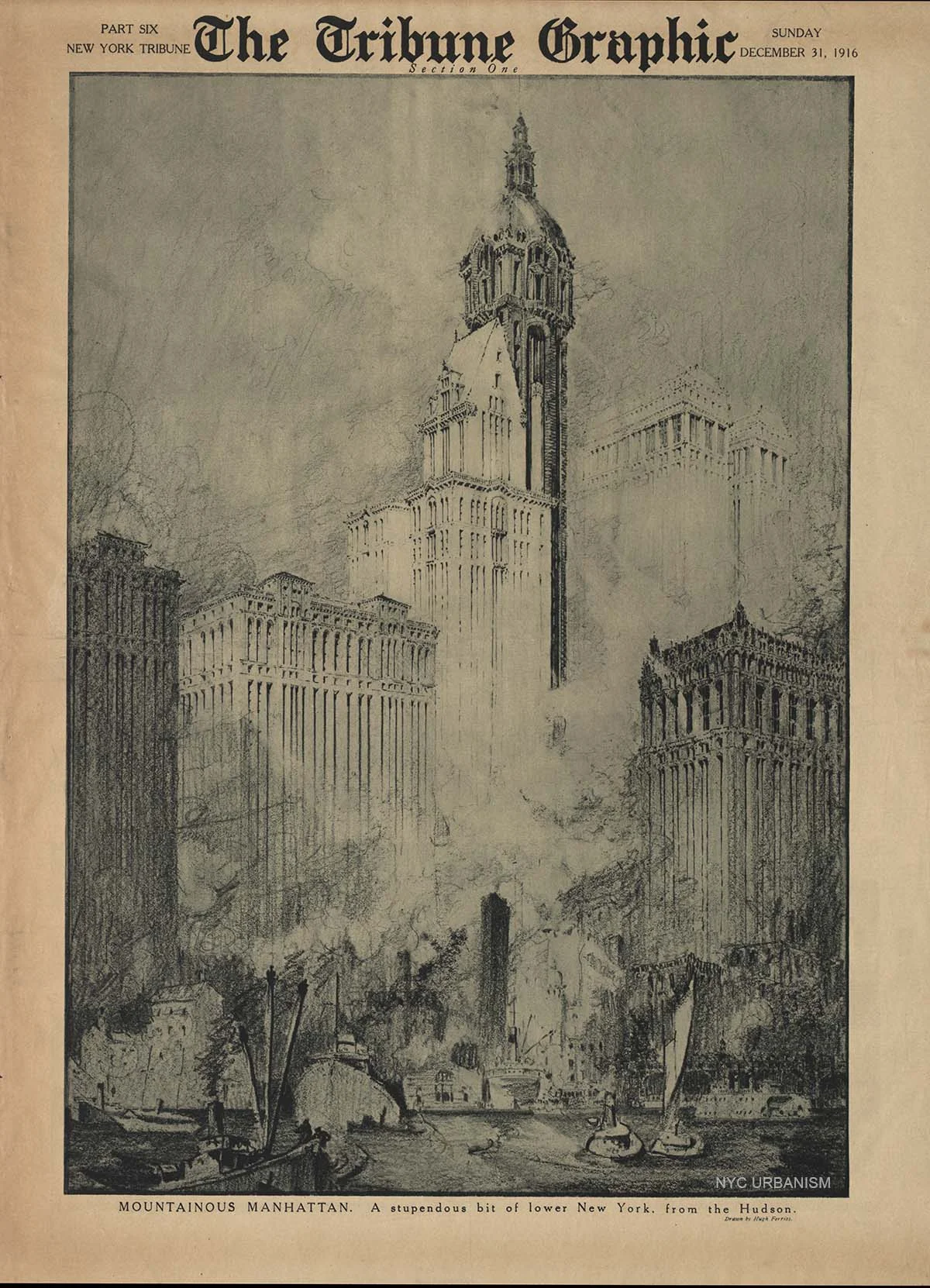 Mountainous Manhattan (1916)