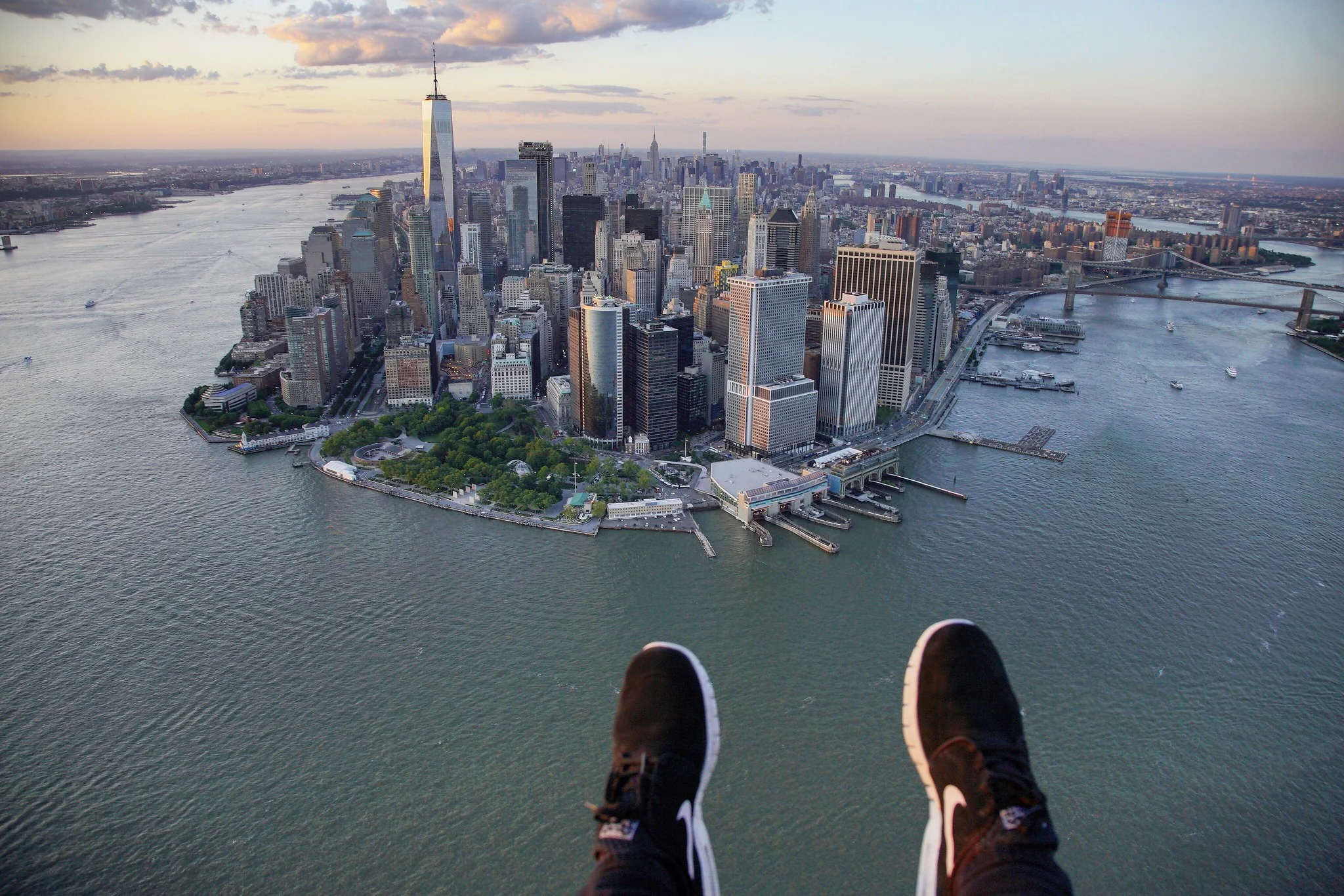 Helicopters over Manhattan?