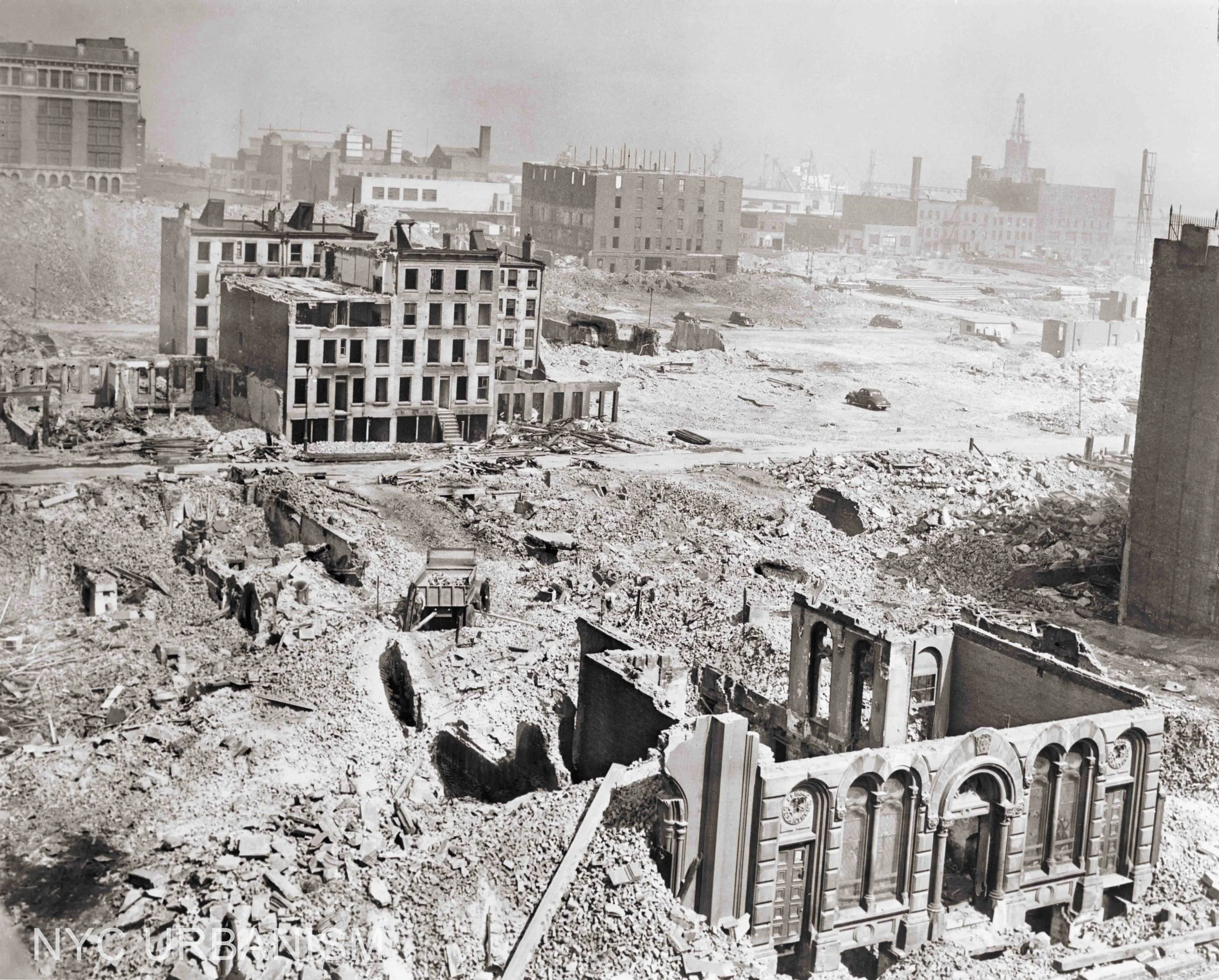 Stuy Town Slum Clearance, 1946