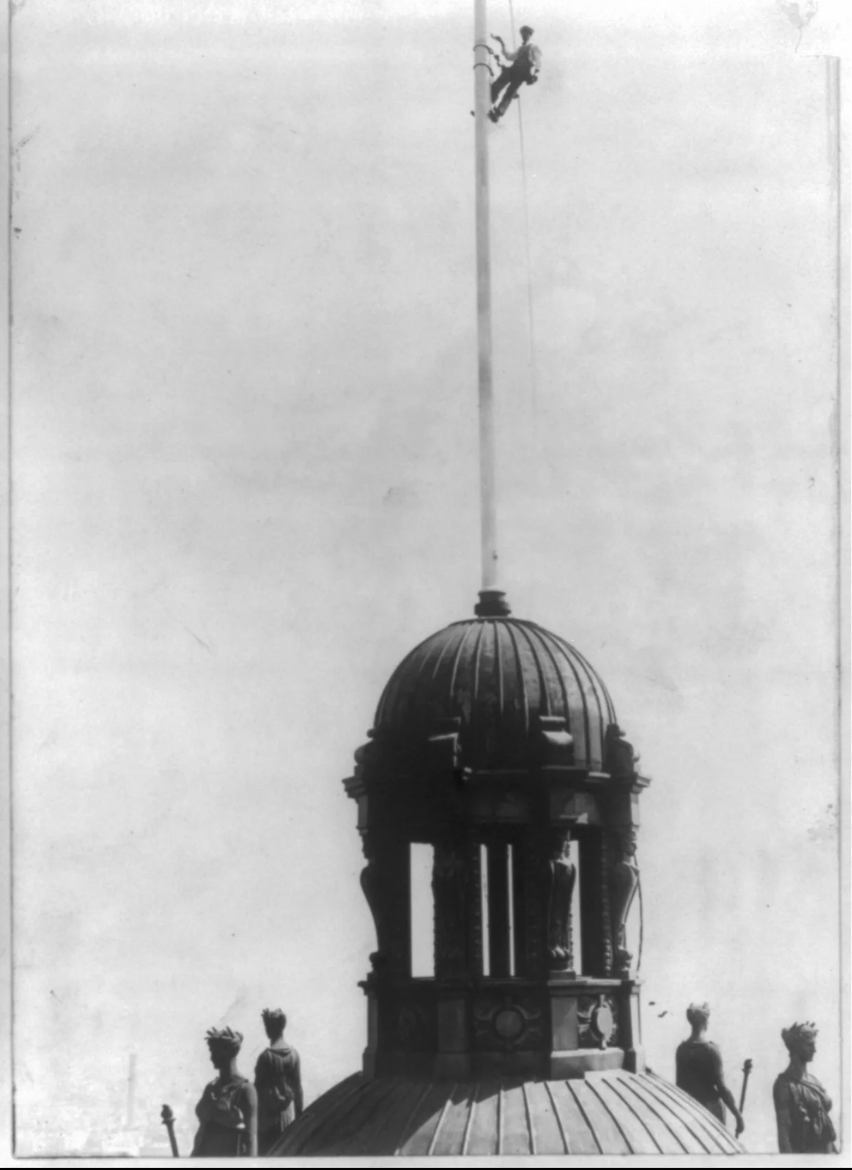 One of two Park Row Building cupolas