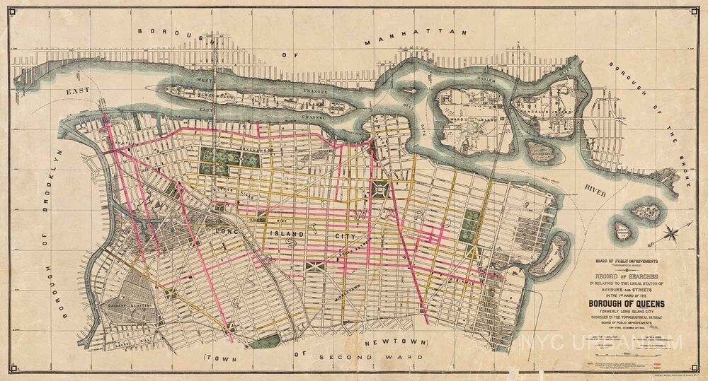 1932 Lower East Side Land Use Map — NYC URBANISM
