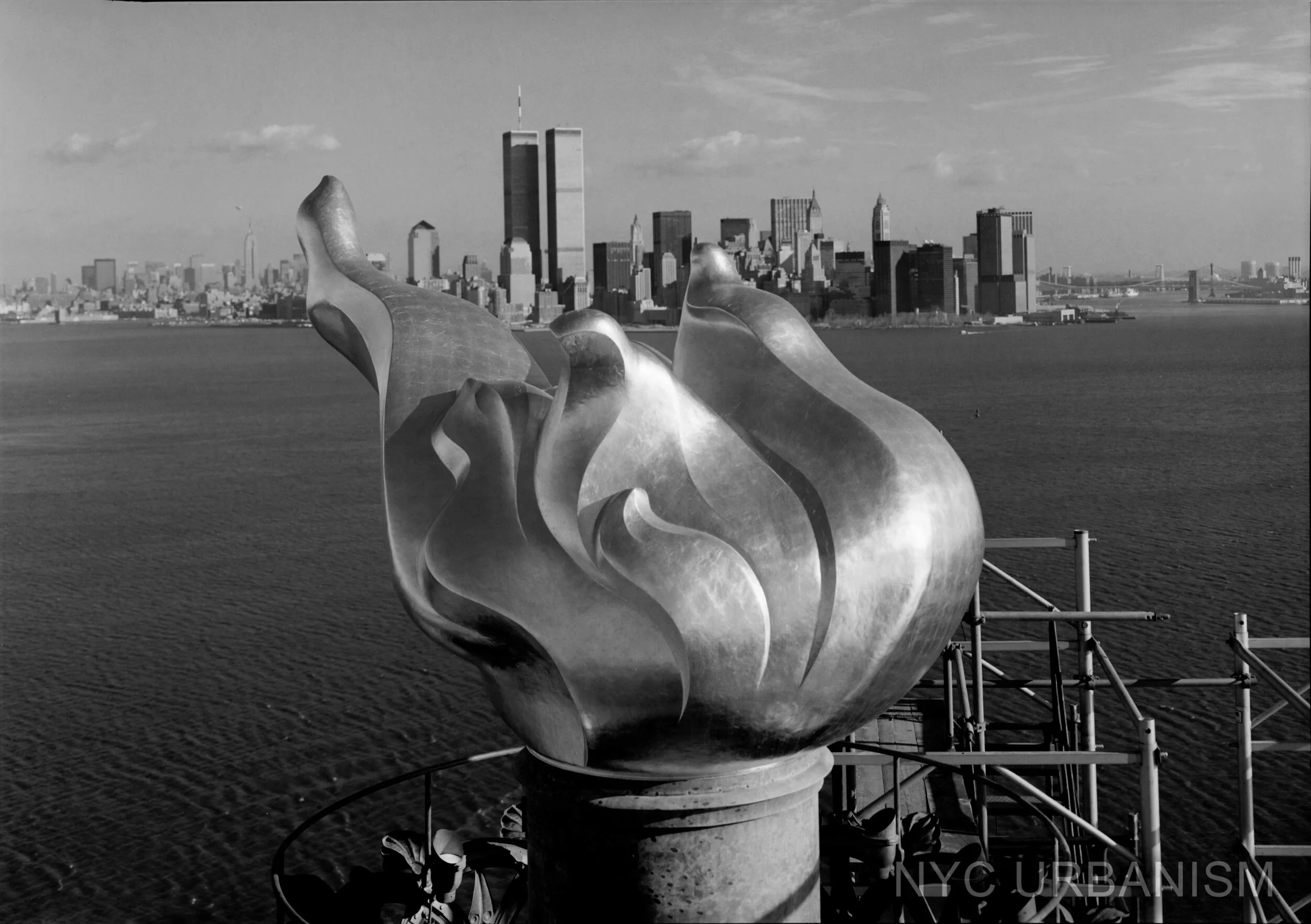 Liberty's Torch &amp; Skyline