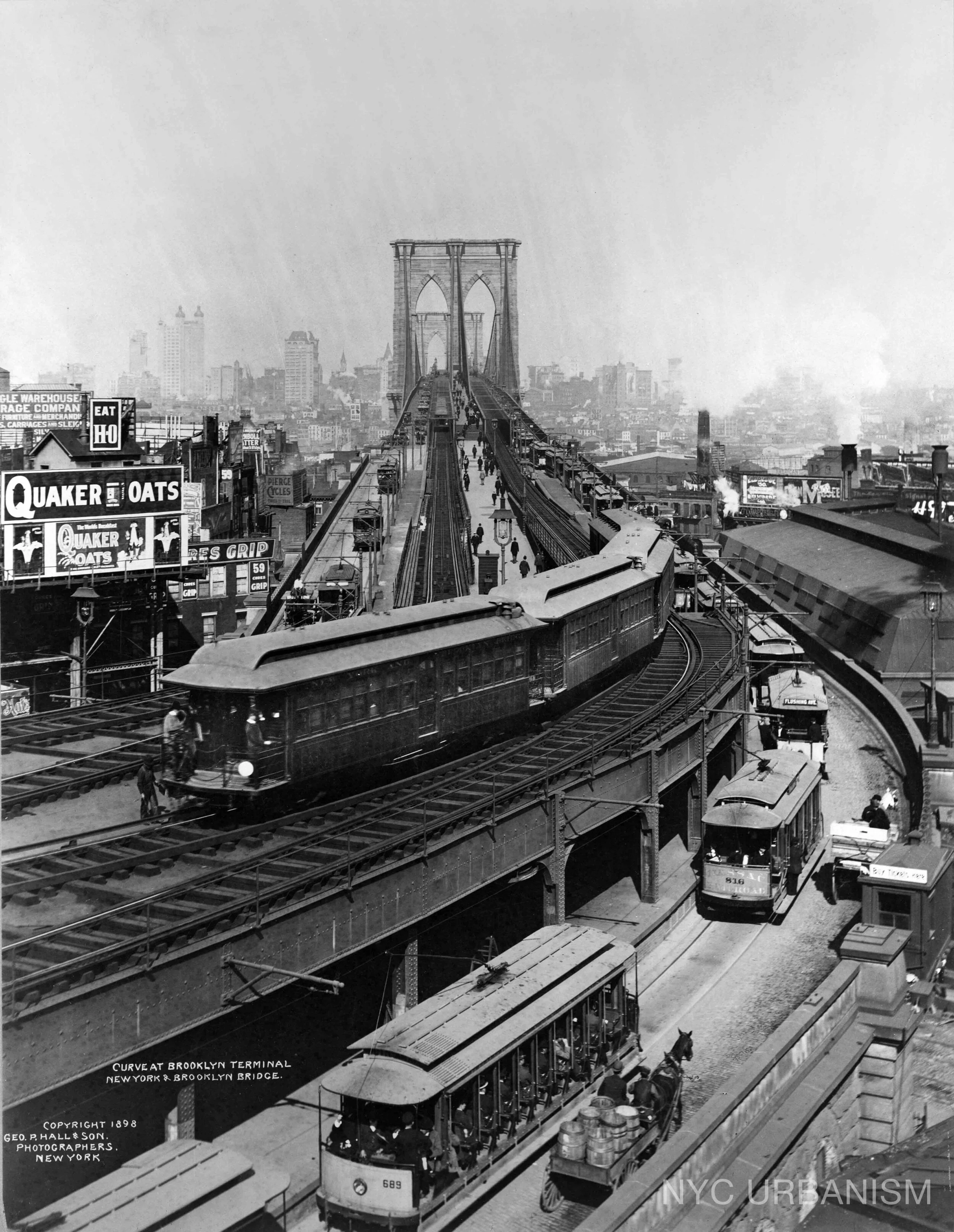 Brooklyn Bridge Terminal, 1898