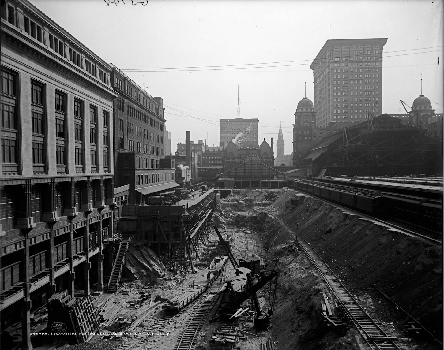 Grand Central Excavation, 1908 (two options)