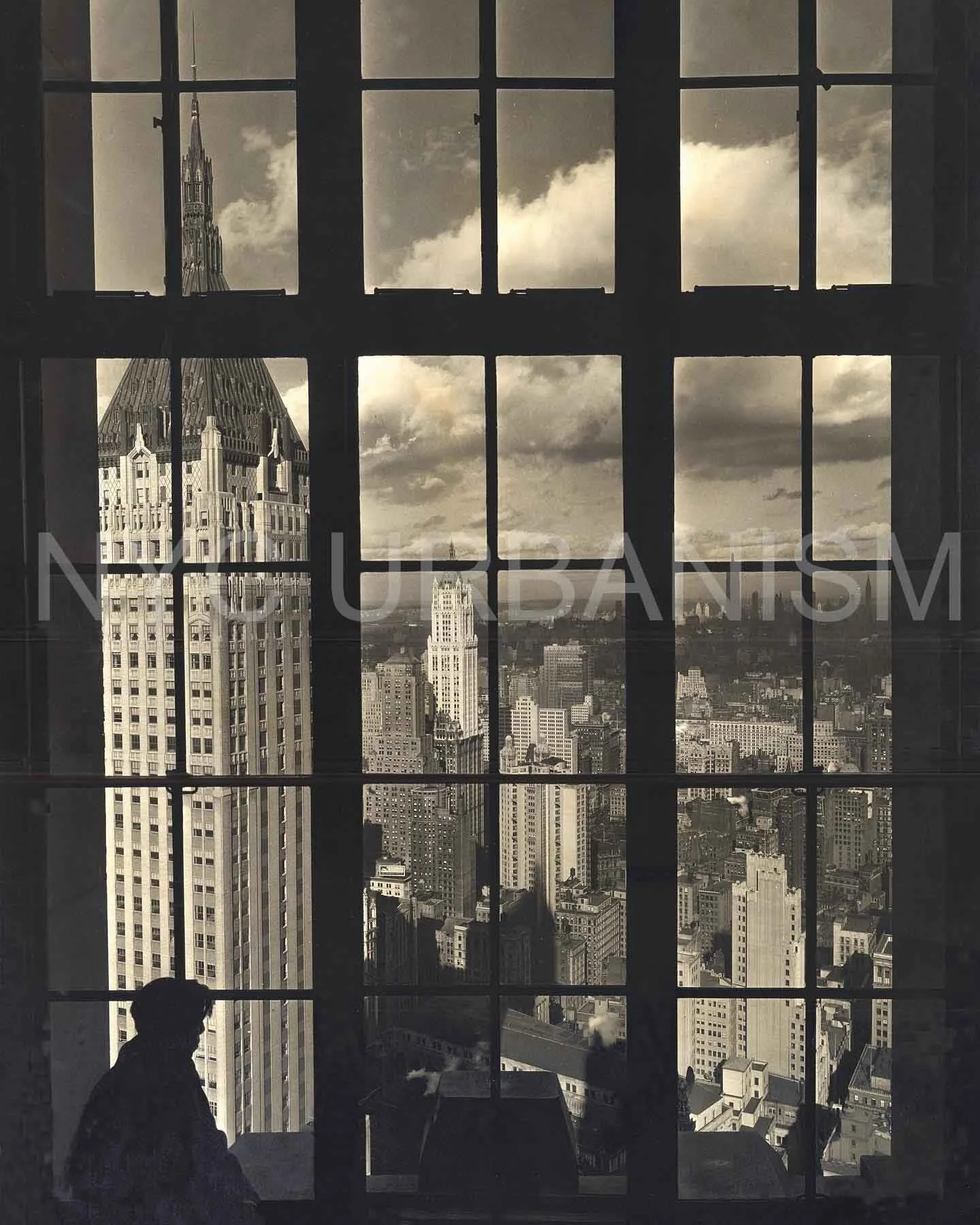 Skyline from City Bank Building, 1931