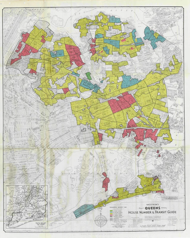 #MapMondays HOLC Redlining Maps — NYC URBANISM