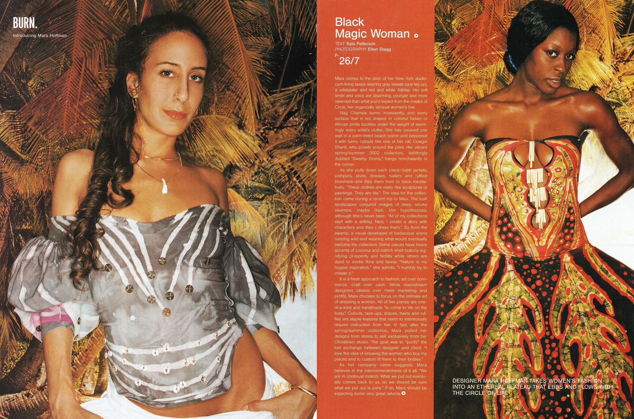 Mara Hoffman, clothing designer, for One World