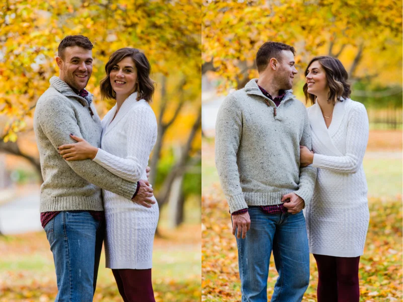 engagement photos the village at grand traverse commons, the village traverse city engagement photos, traverse city engagement photos, engagement photos traverse city, fall engagement photos traverse city, traverse city fall engagement photos (3)