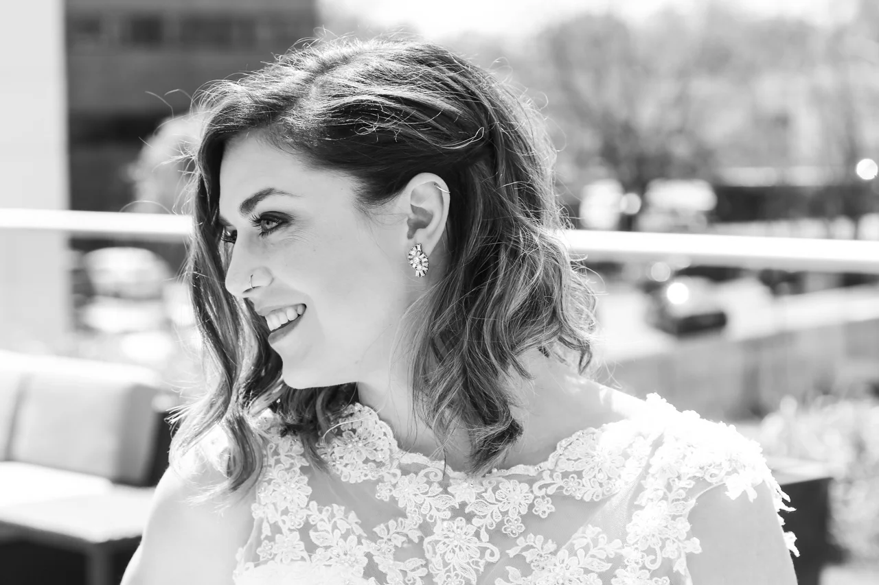 Bridal Portrait in downtown Grand Rapids