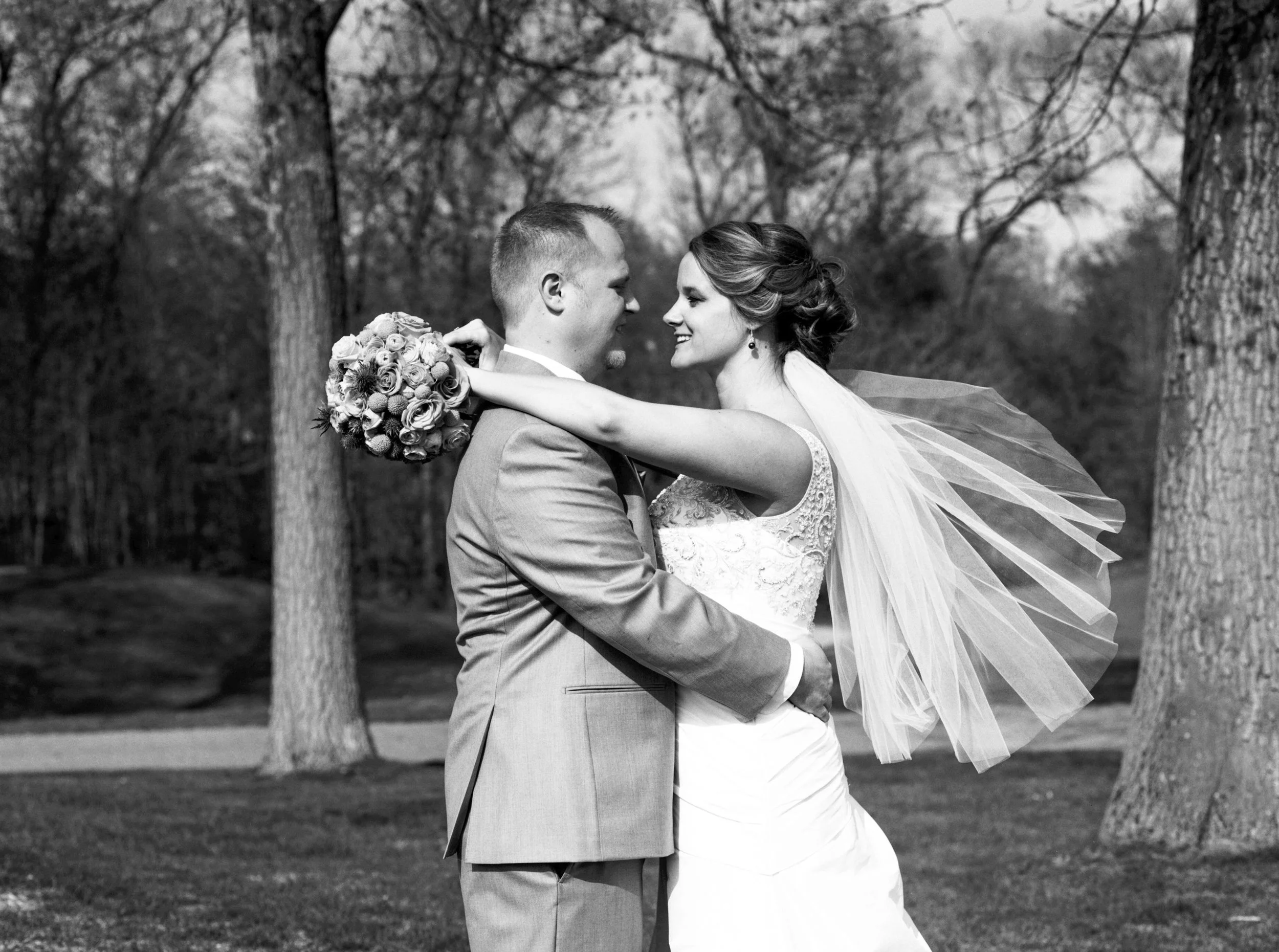 Wedding portraits at Thousand Oaks