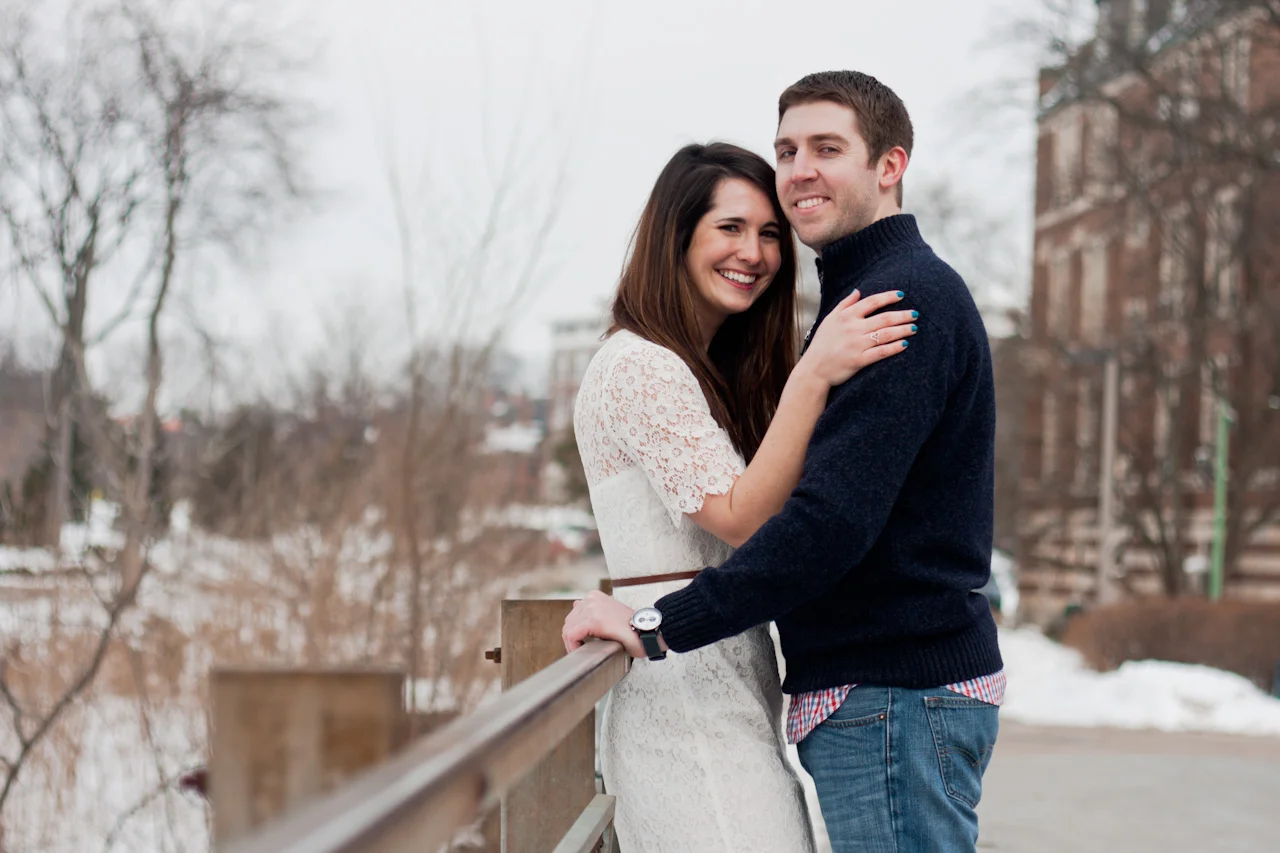 Luke + Sarah | Michigan State University Engagement Photos