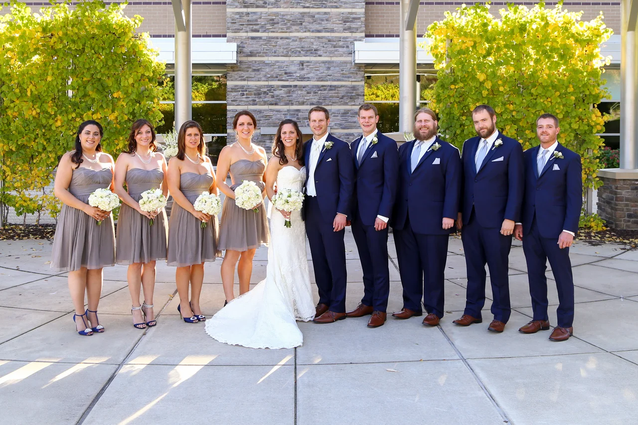 Jon + Angela | Grand Rapids Wedding at Kroc Center