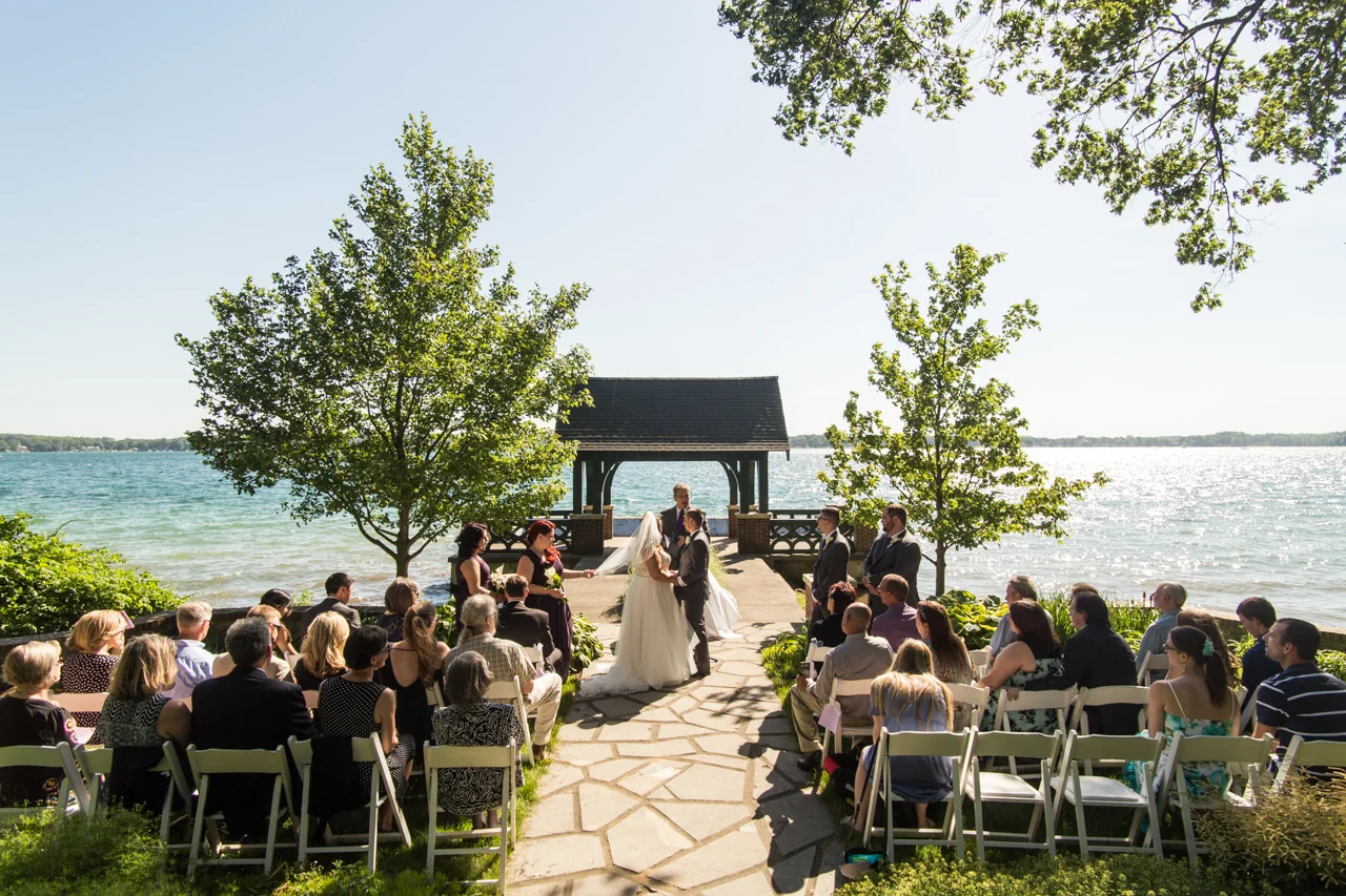 David + Amanda | Wedding at WK Kellogg Manor on Gull Lake
