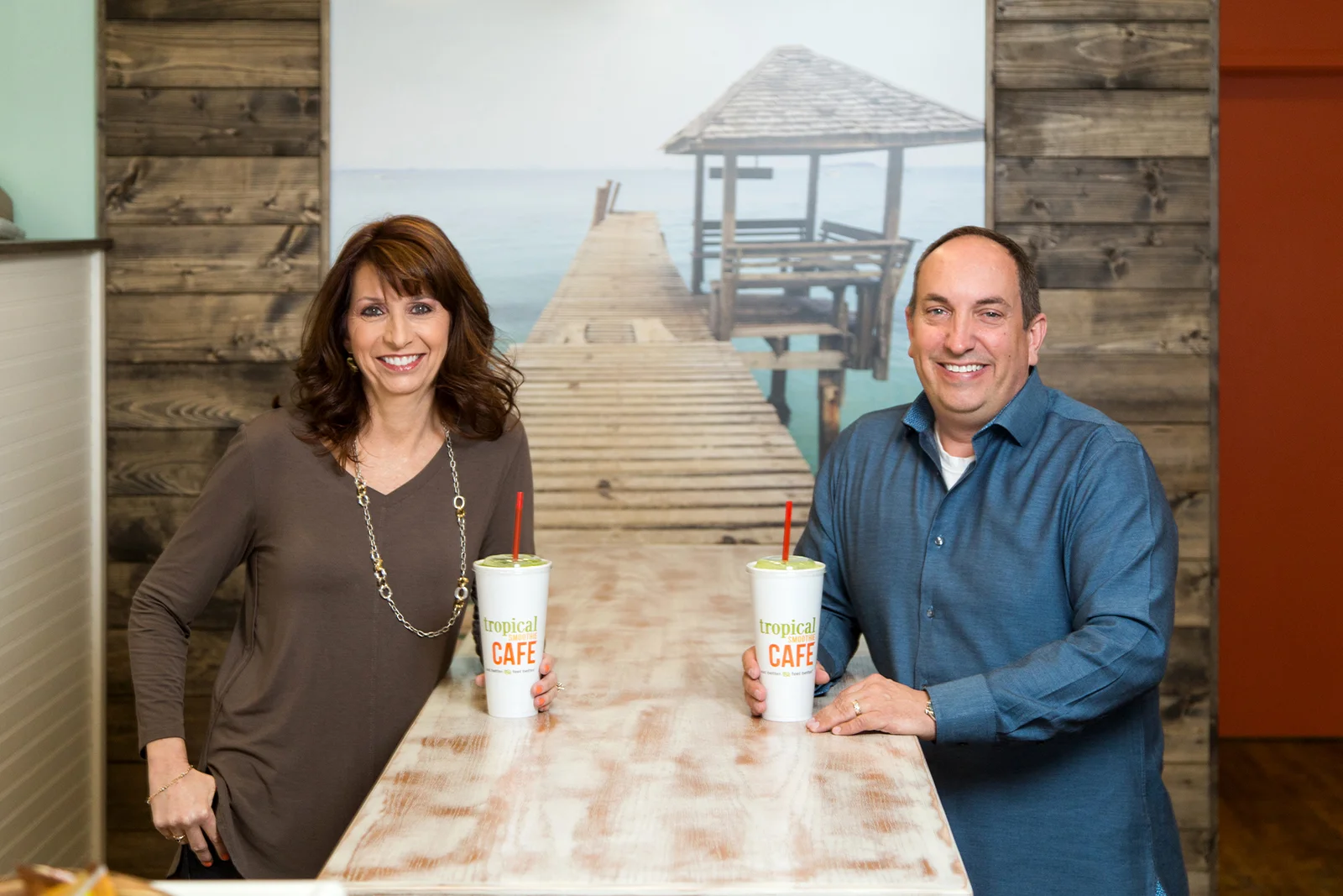 Tropical Smoothie Cafe in Grand Rapids | Business Portraits on Location