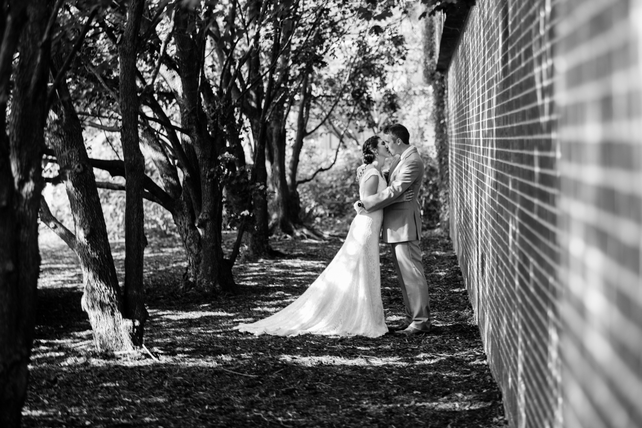 Michael + Jillian | Michigan State Garden Wedding