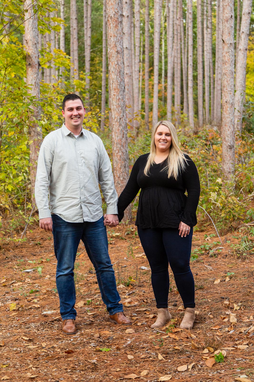 townsend park engagement photos, grand rapids photographer