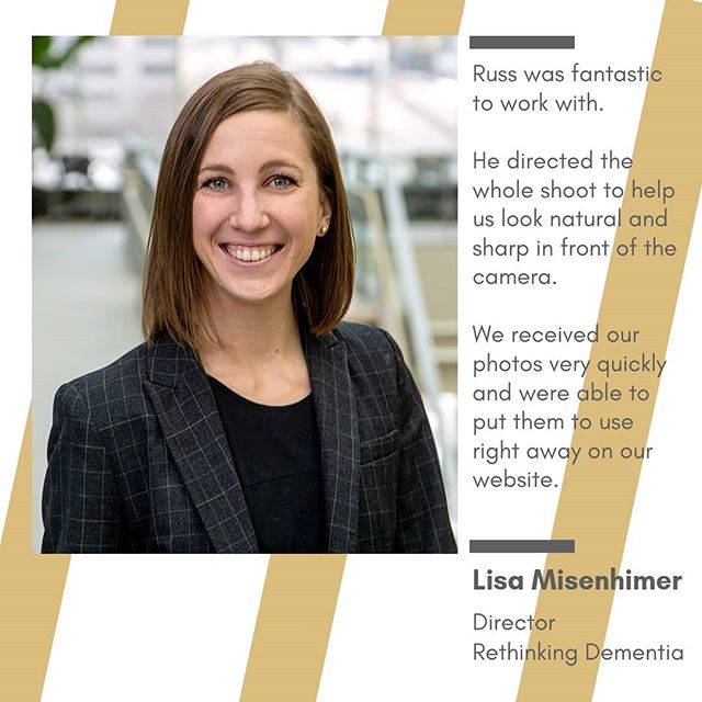 Many thanks to @lisamisenhimer for the kind words after working with her team at #AlzheimersAlliance and @msucollegeofhumanmedicine.
.
I'm glad to know clients use our work to make their jobs easier.