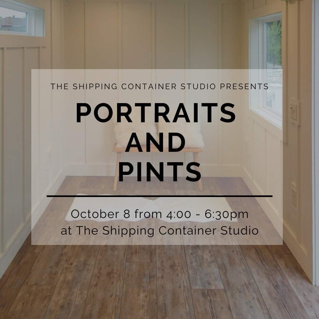 Portrait &amp; Pints Event