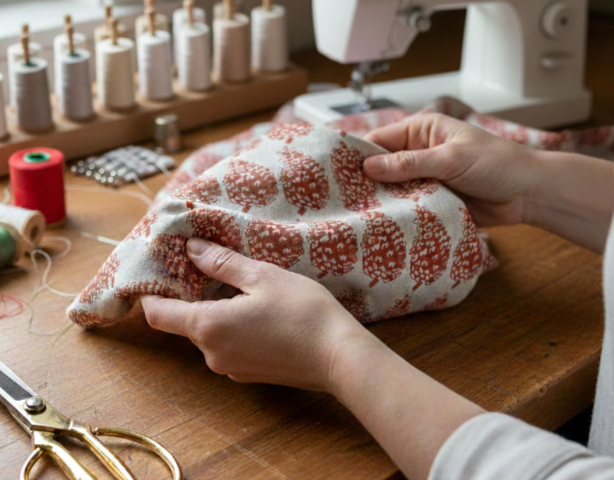 Meet Kay – Our Talented Soft Furnisher at Madder Cutch &amp; Co.