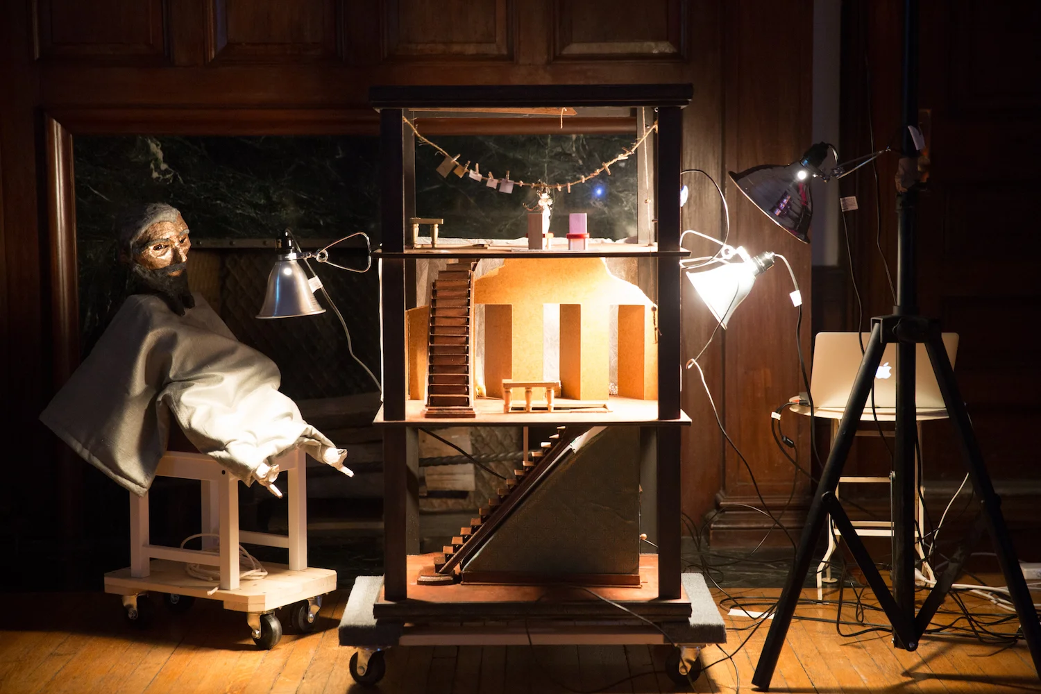 House by Jei Olson, puppets by Kyra Miller
