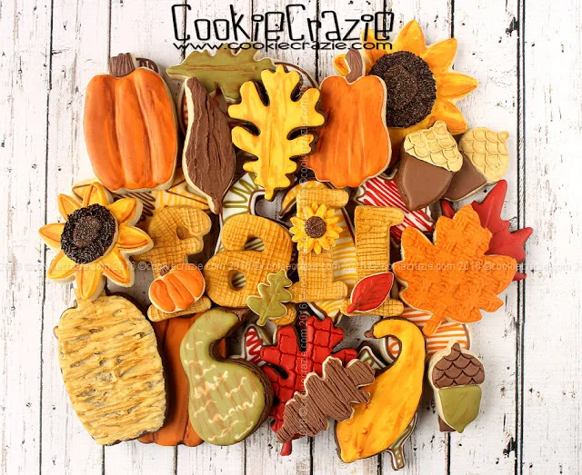 First FALL Decorated Cookie Collection