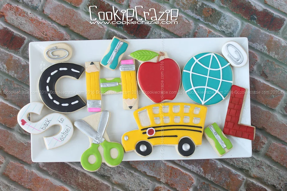 2016 Back To School Cookie Collection