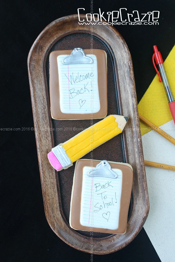 Clipboard Decorated Cookie (Tutorial)