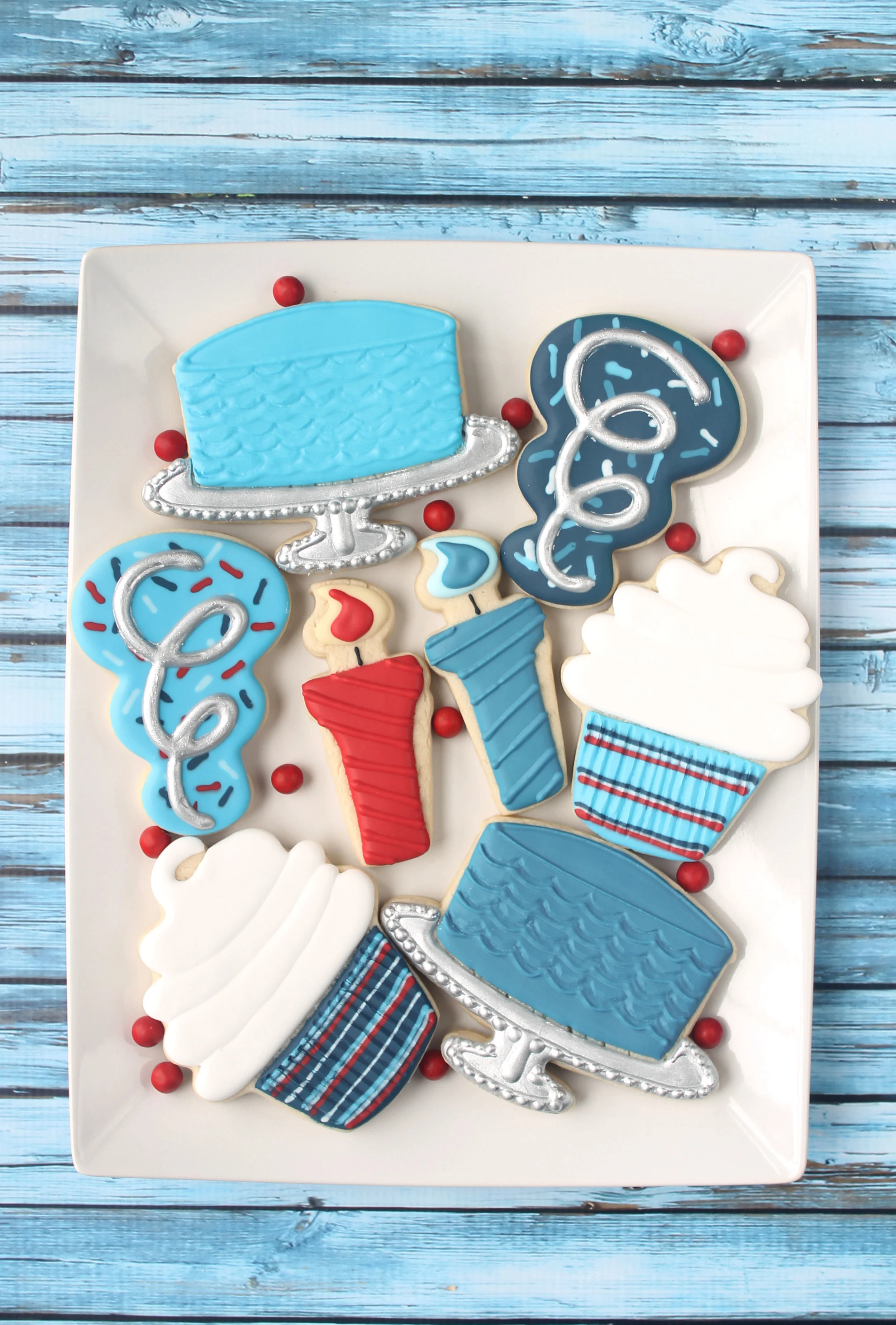 Birthday Decorated Cookie Sets