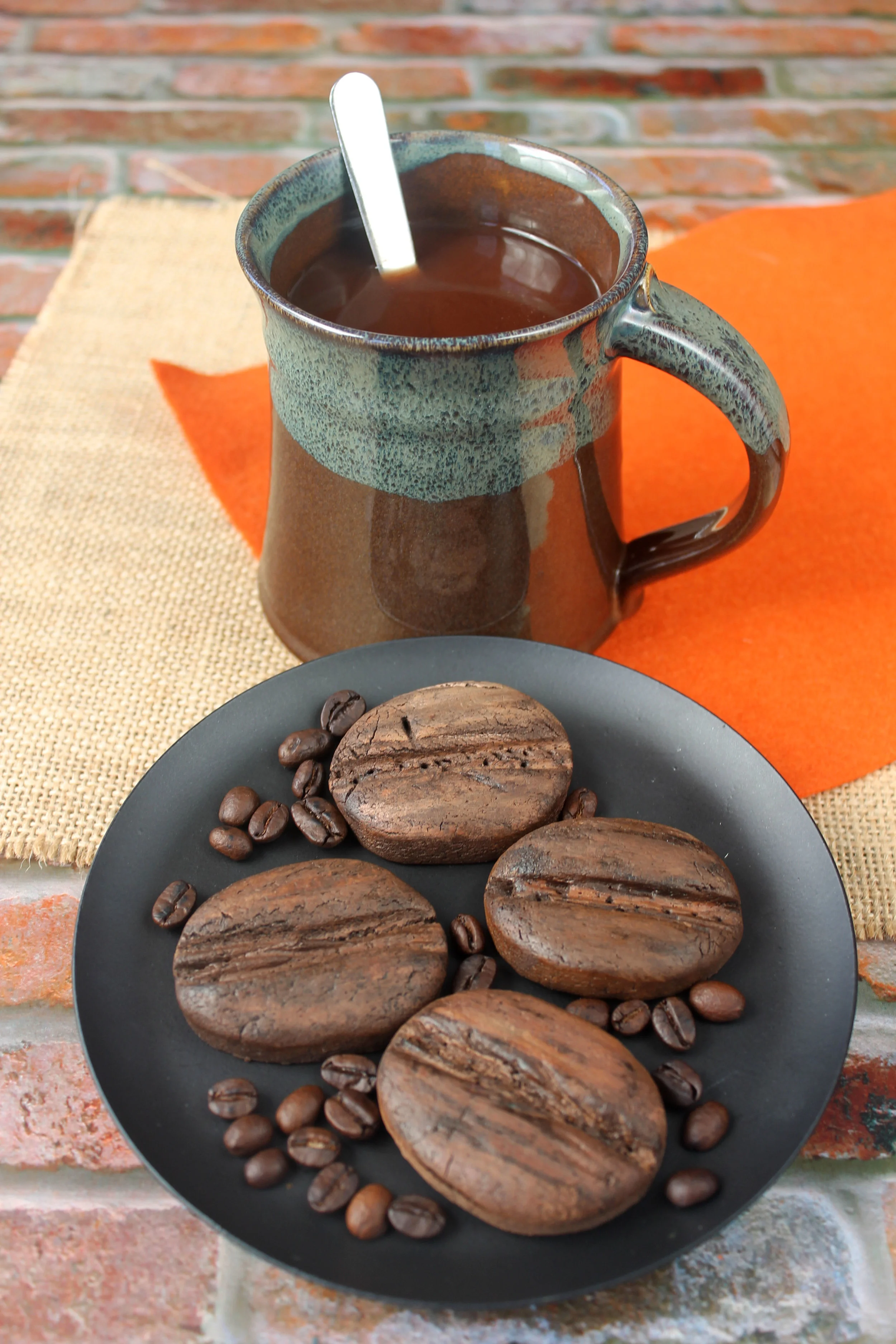 Coffee Bean Decorated Cookie (Tutorial)