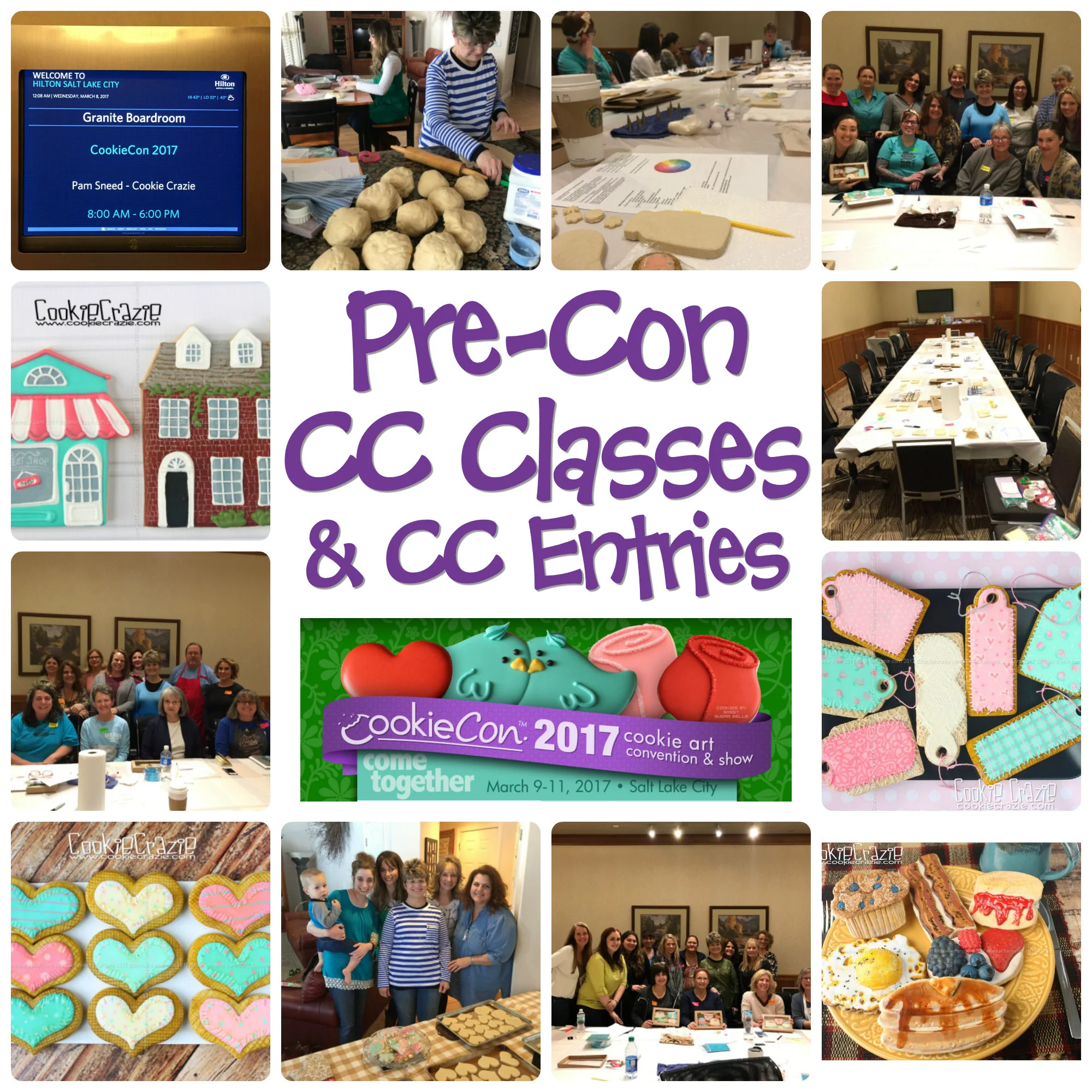 CookieCon 2017 Cookie Entries & Pre-CookieCon Classes