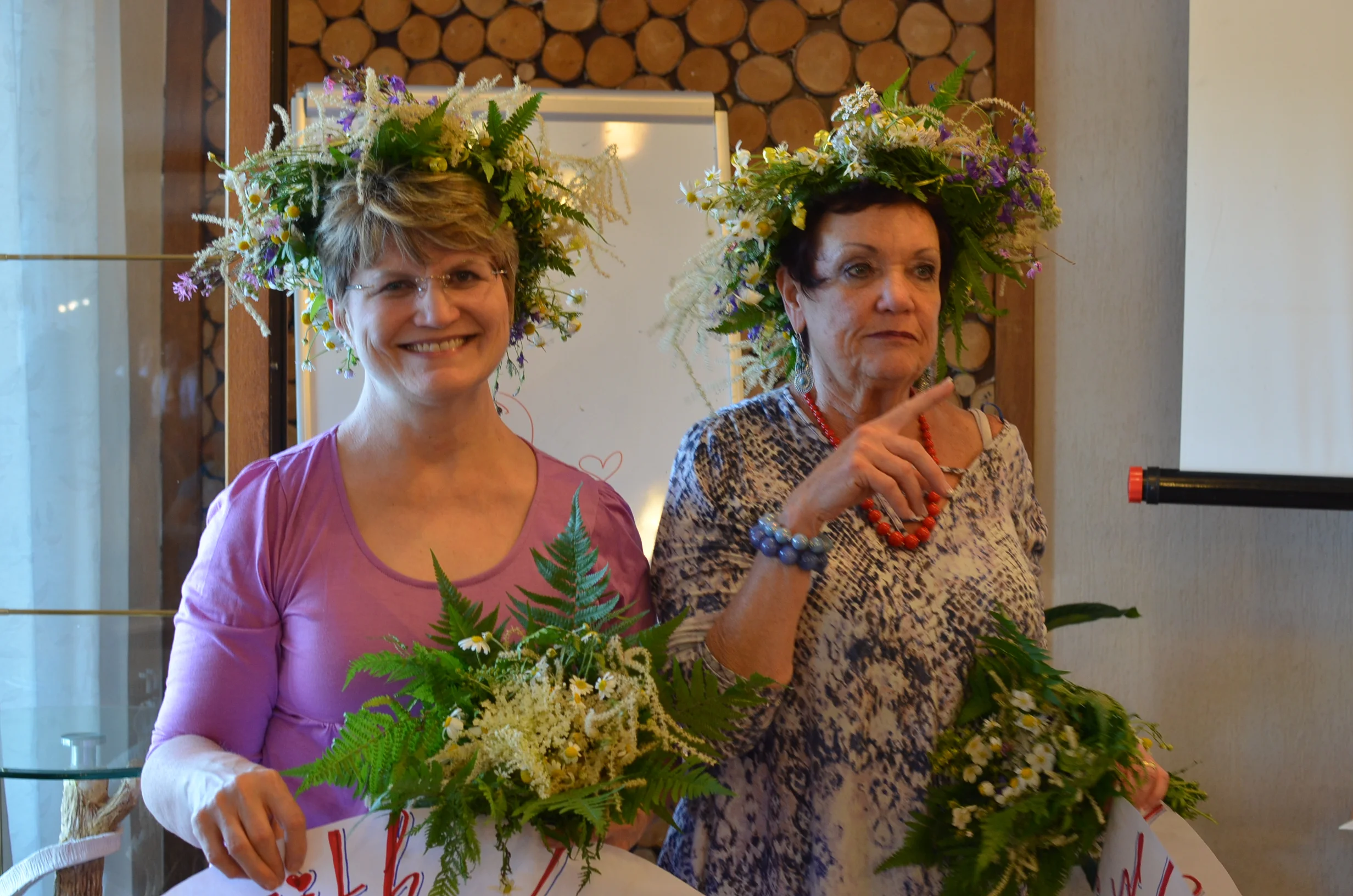  Donna &amp; I were stunned by their incredible acts of kindness and love to us. These wreaths were gorgeous! 