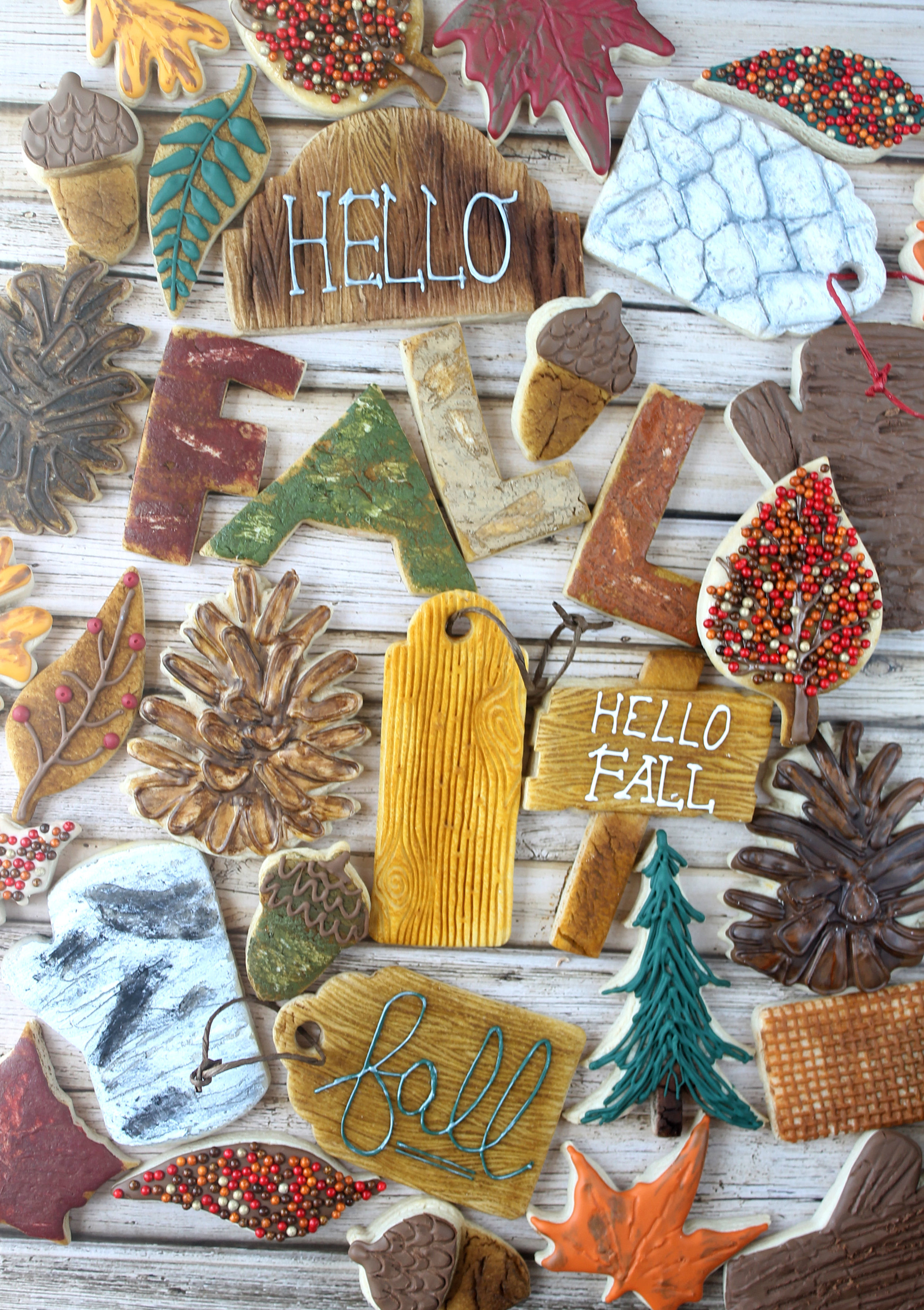 Hello Fall Decorated Cookie Collection